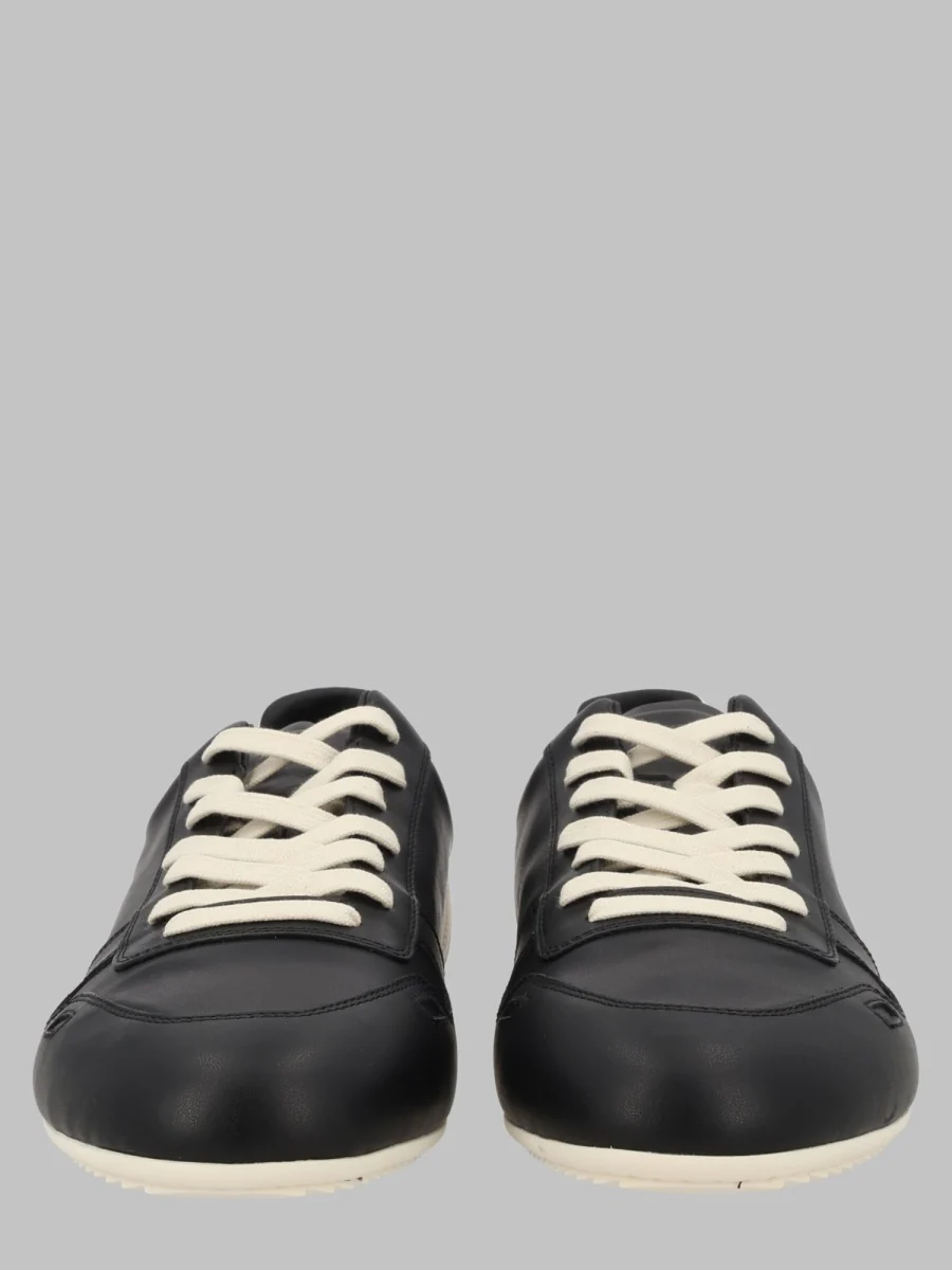 Rick Owens Sleek Lace-Up Sneakers