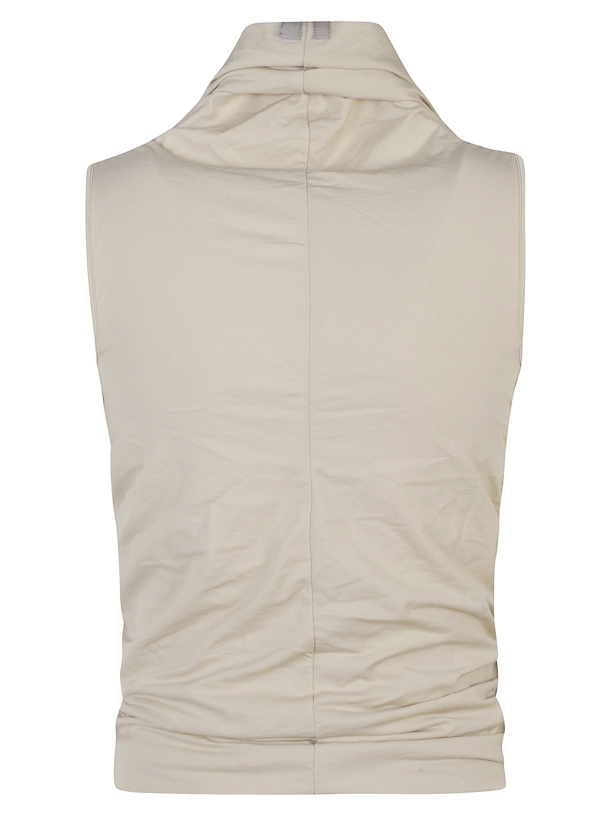 Rick Owens Structured Cut-Out Ruffle Top - Image 2