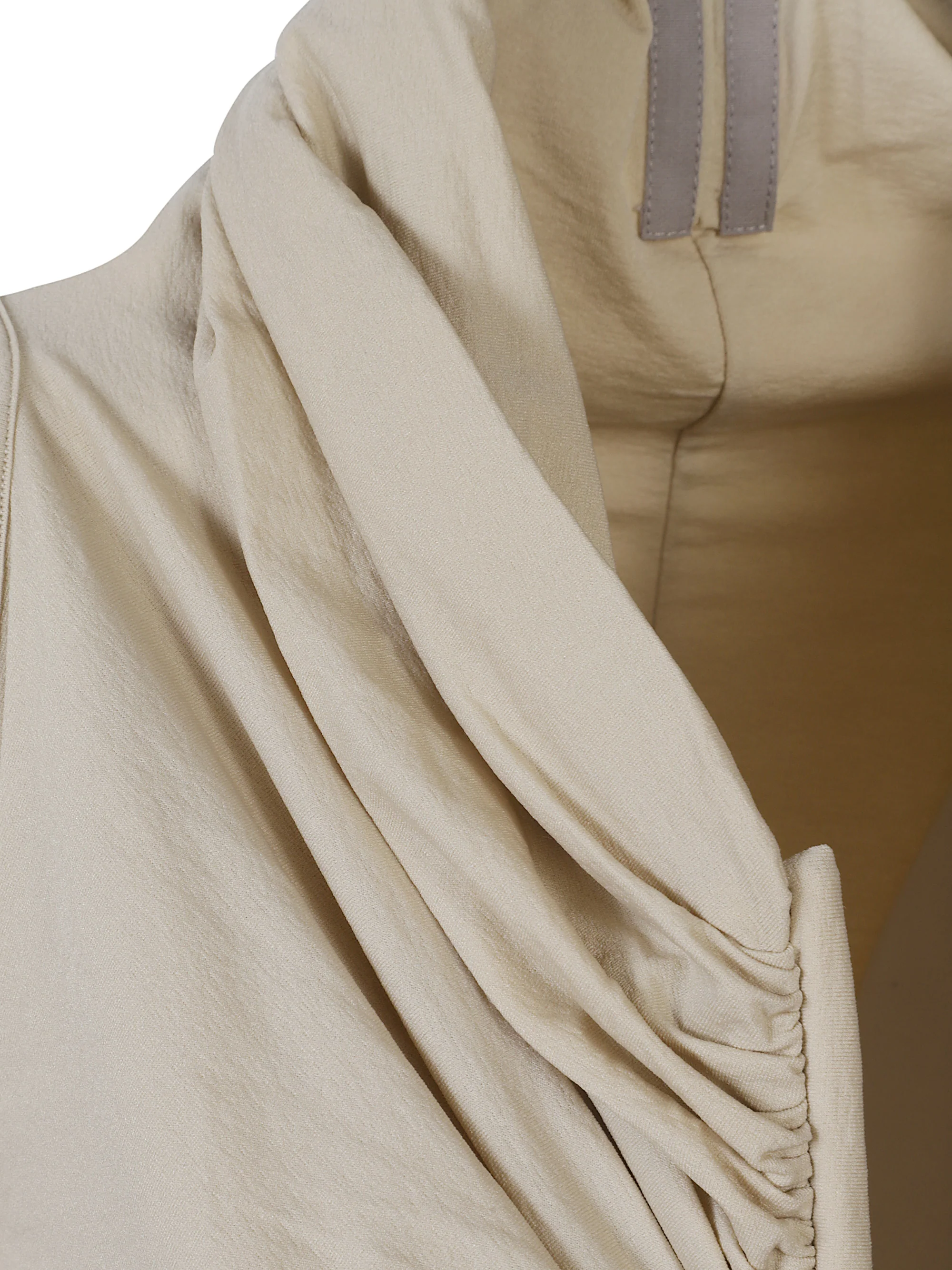Rick Owens Structured Cut-Out Ruffle Top - Image 3