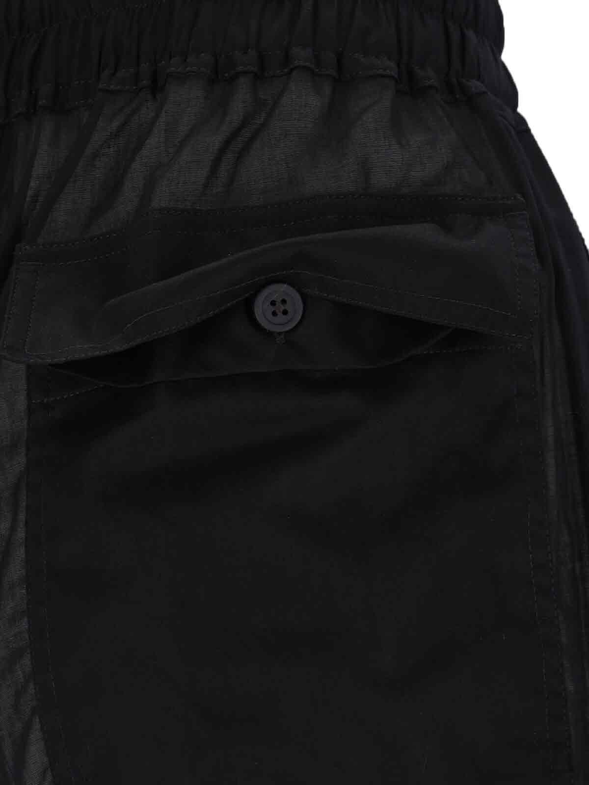 Rick Owens Women's 100% Cotton Trousers with Buffalo Horn Buttons - Image 4