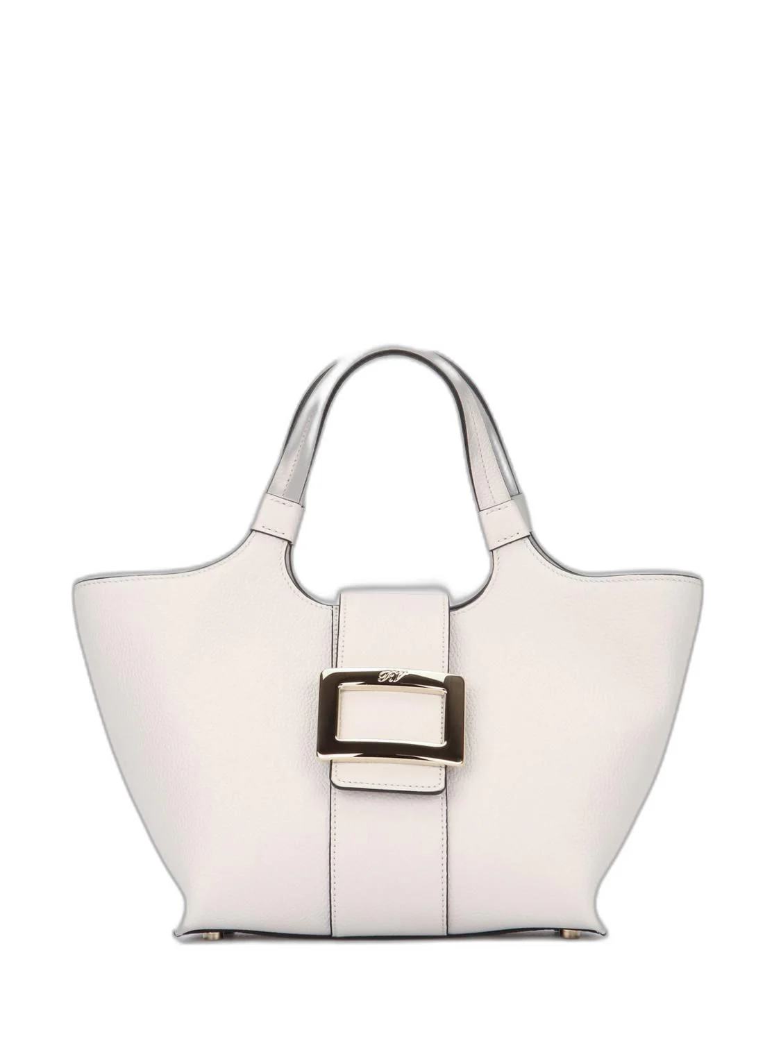 ROGER VIVIER Belle Vivier Mini Shopping Bag in Leather Woman - Image 4