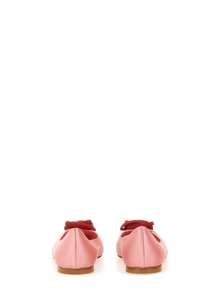 ROGER VIVIER Rose-embellished Pointed-toe Flats - Image 3
