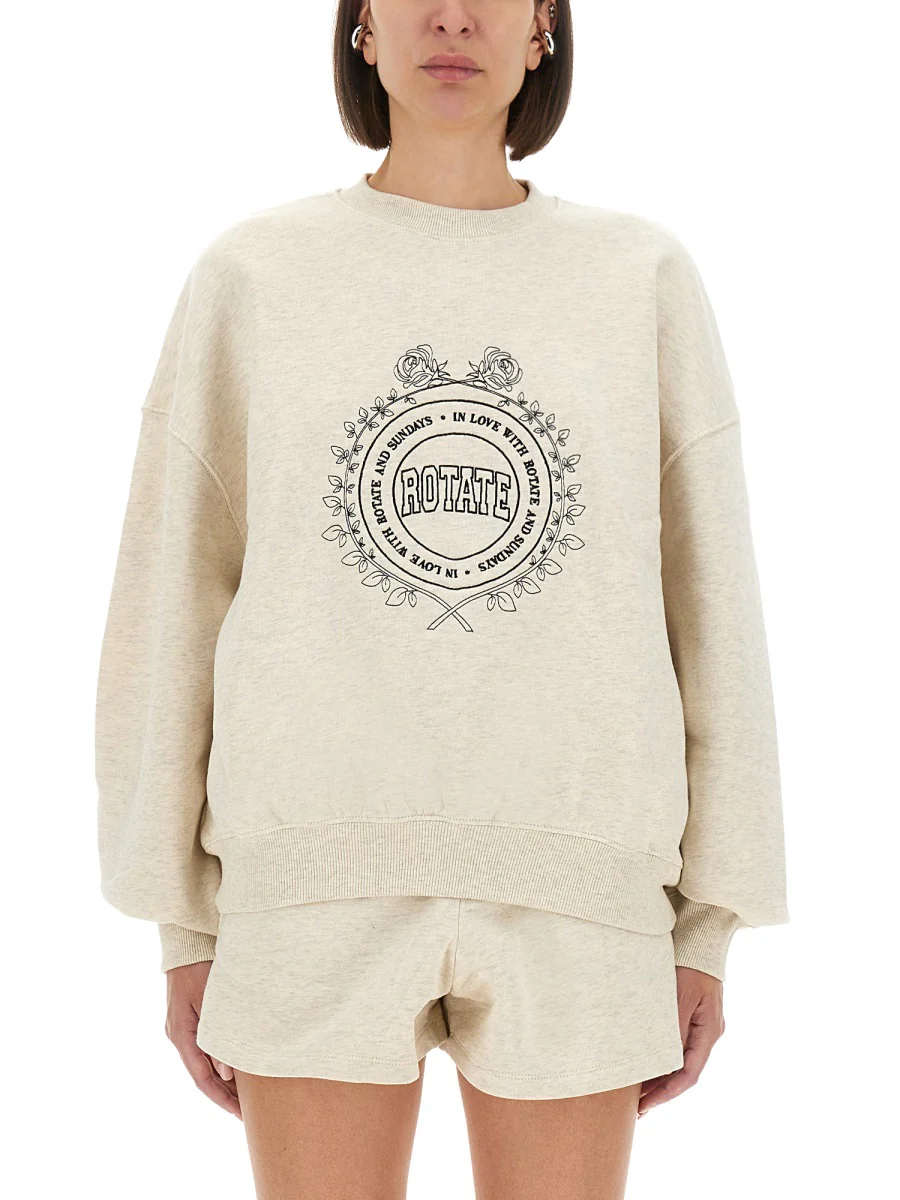 Rotate Birger Christensen Logo Sweatshirt for Women