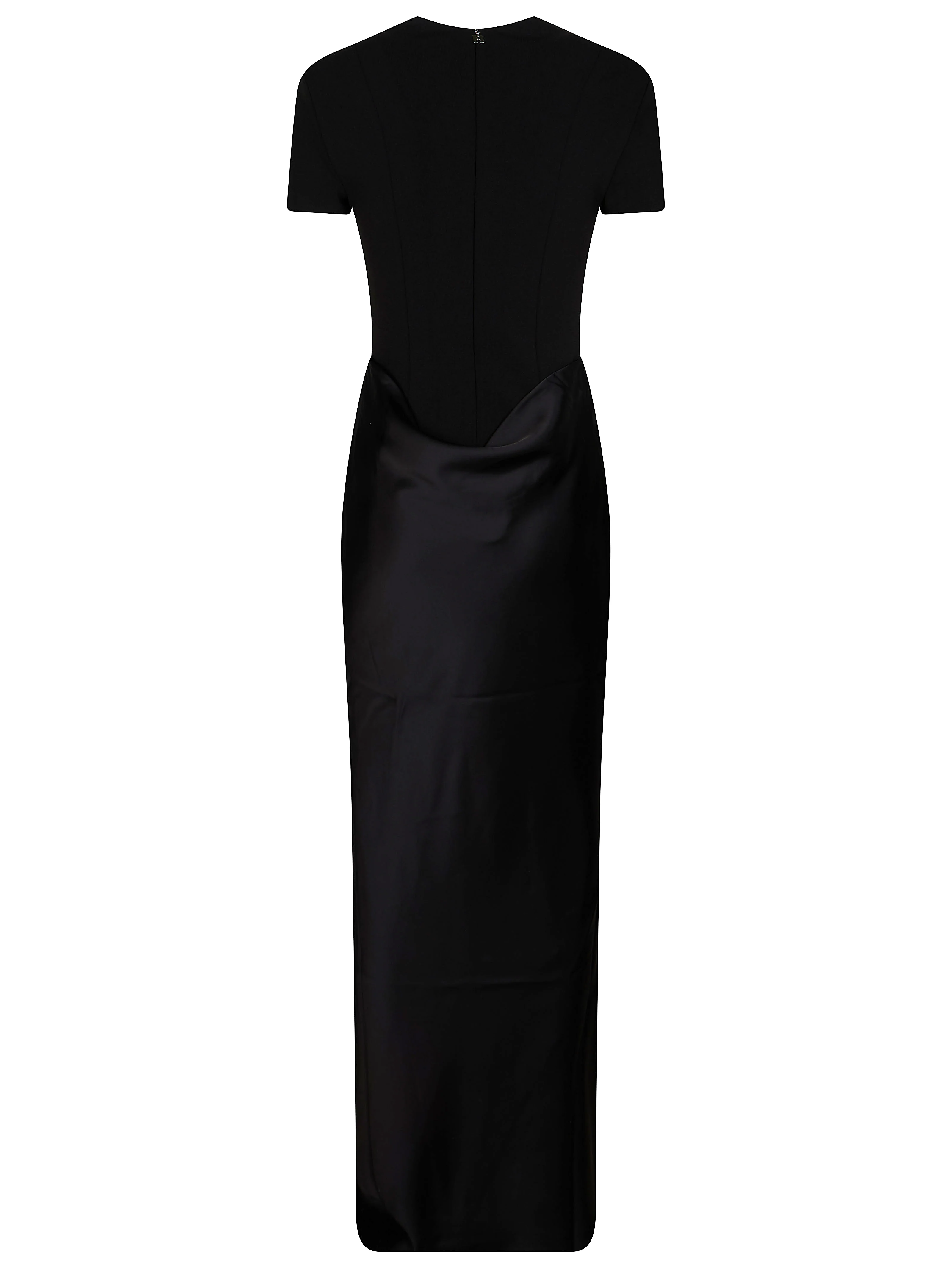 Rotate Cap-Sleeve Draped Maxi Dress - Image 2