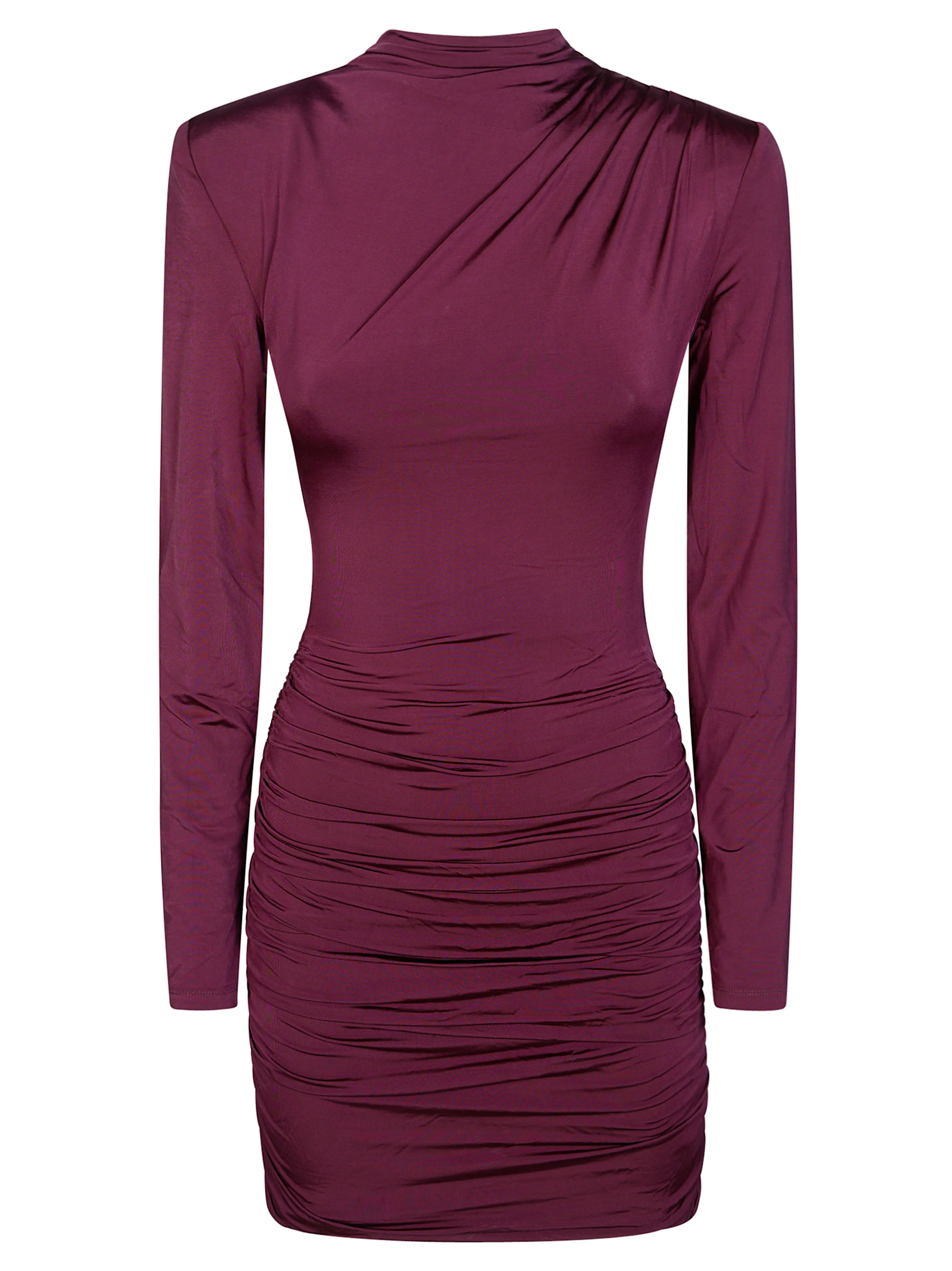 Rotate Chic Draped Mini Dress