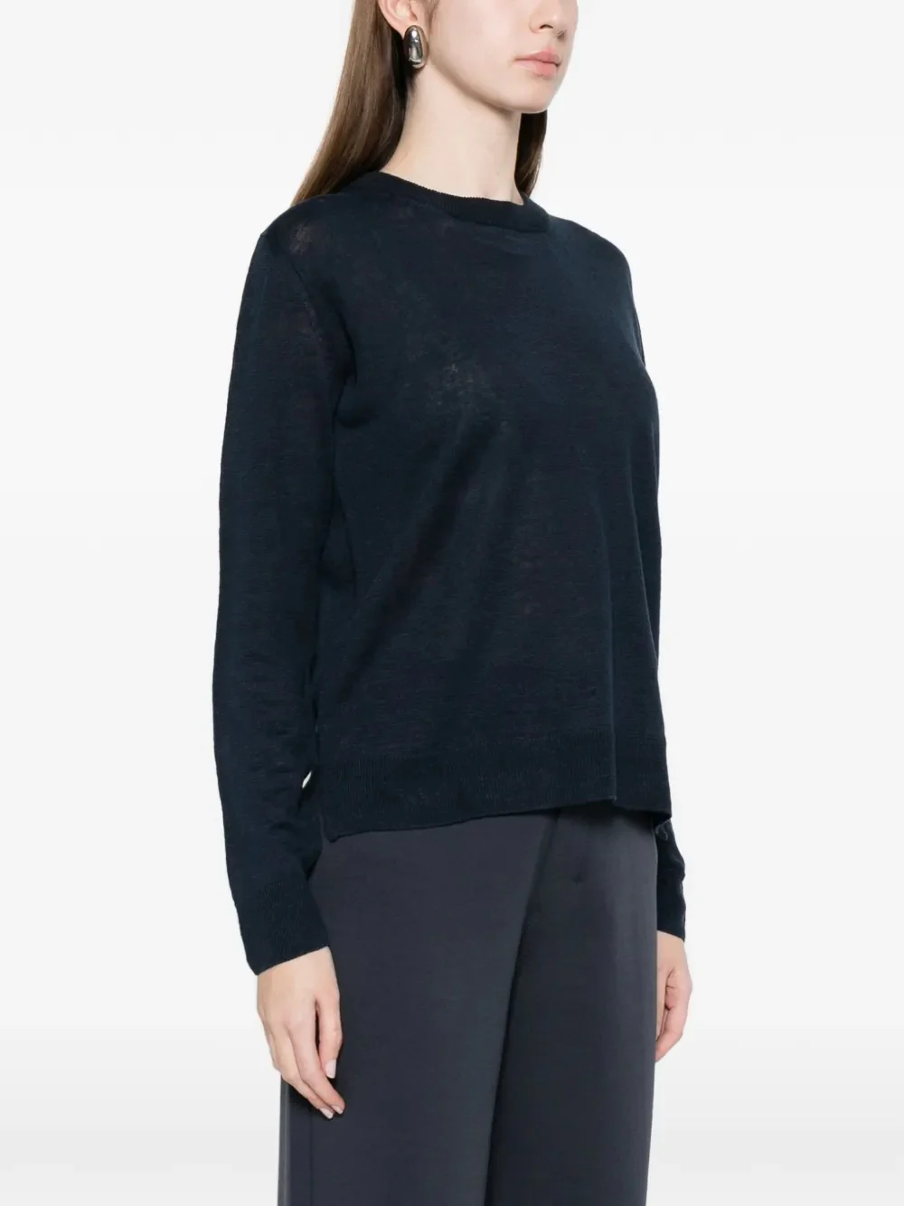 's Max Mara Embellished Elbow Straight Fit Sweater Size S - Image 3