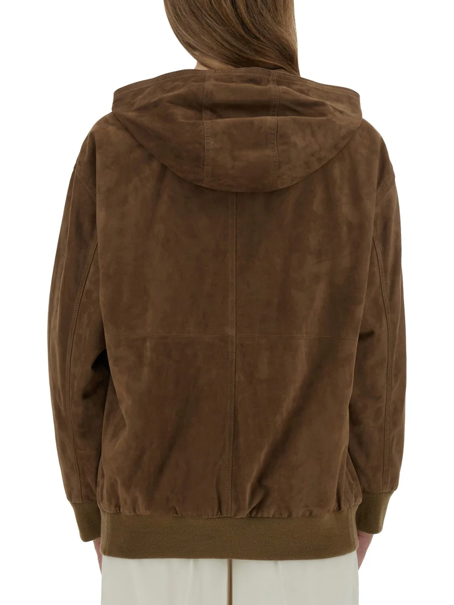 's Max Mara S MAX MARA Zeno Leather Jacket - Image 3