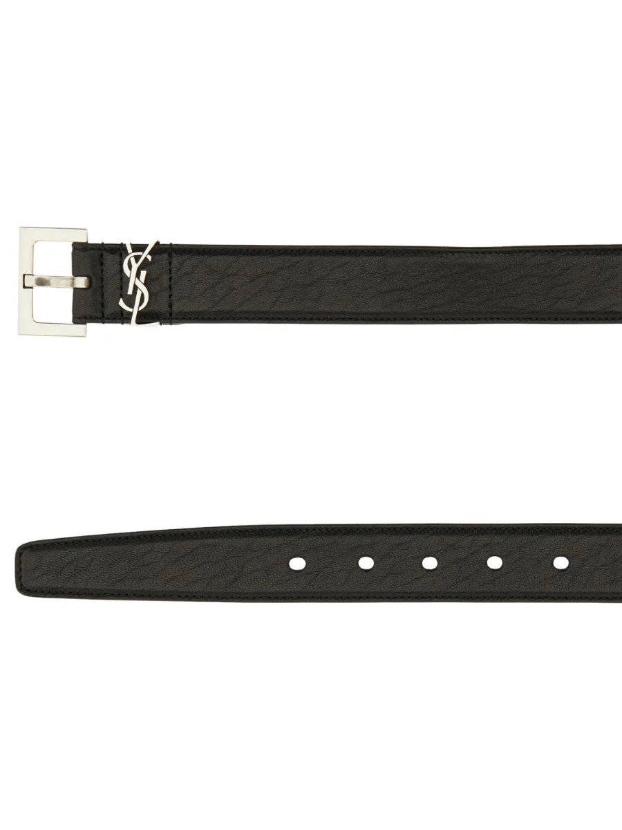 SAINT LAURENT CASSANDRE Belt in Lambskin - Image 5