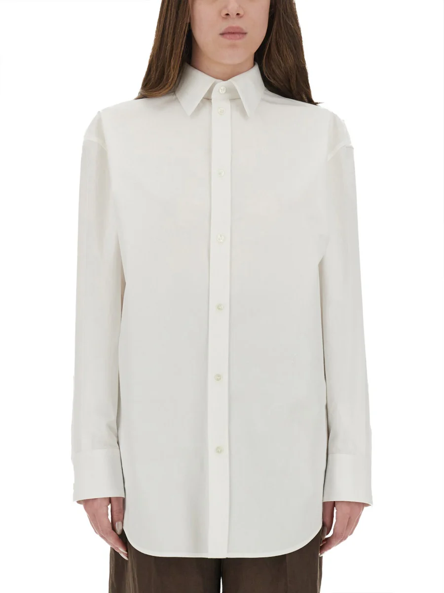 SAINT LAURENT Cotton Poplin Shirt - Image 3