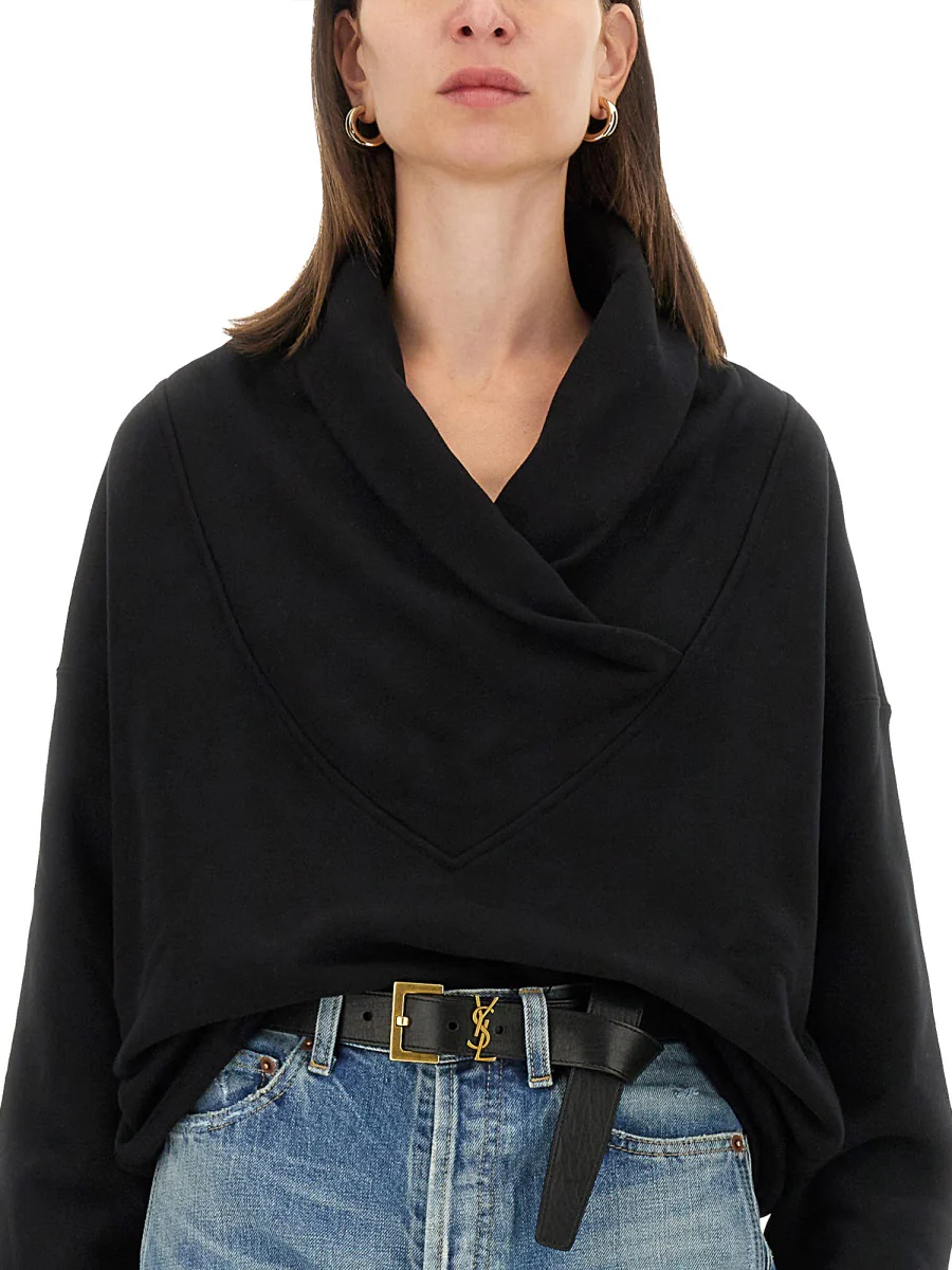 SAINT LAURENT Cotton Sweatshirt - Image 4