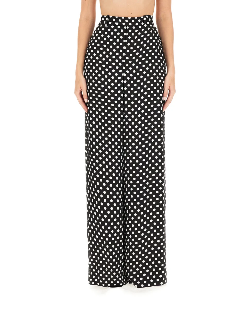 SAINT LAURENT Large Pants in Satin