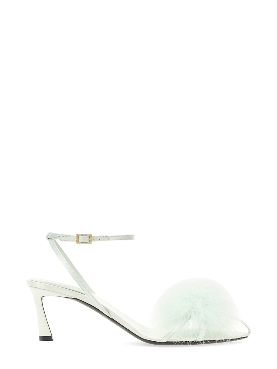 SAINT LAURENT Mae Pointed Toe Mules