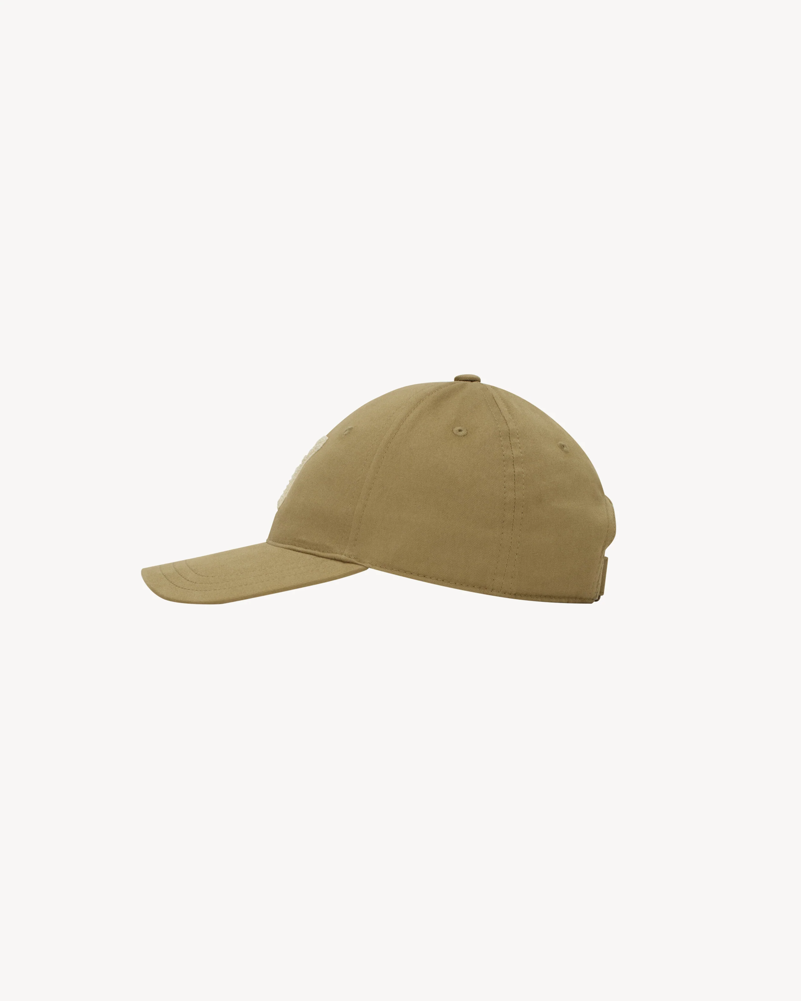 Saint Laurent Men's Adjustable Cotton Hat with Engraved Closure - Image 2