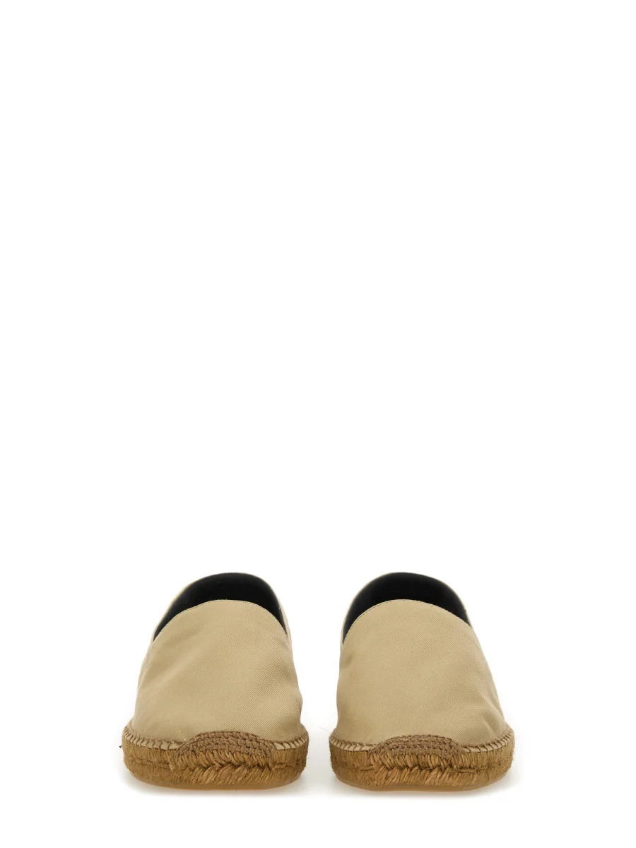 Saint Laurent Men's Cotton Gabardine Espadrille - Image 4