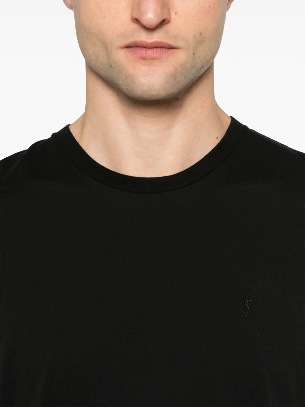 Saint Laurent Men's Essential Logo T-Shirt - Image 4