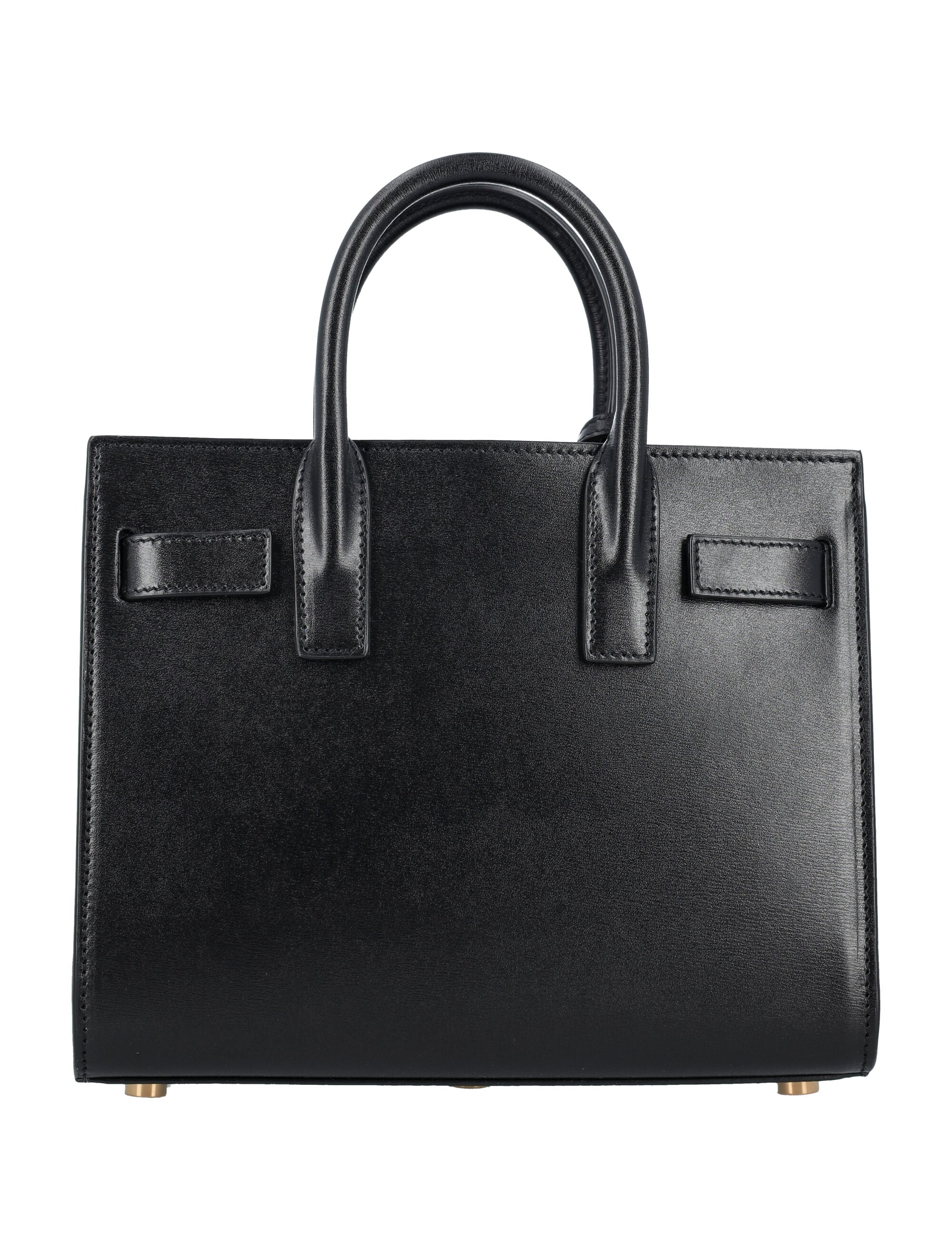 Saint Laurent Mini Structured Leather Bag - Image 4
