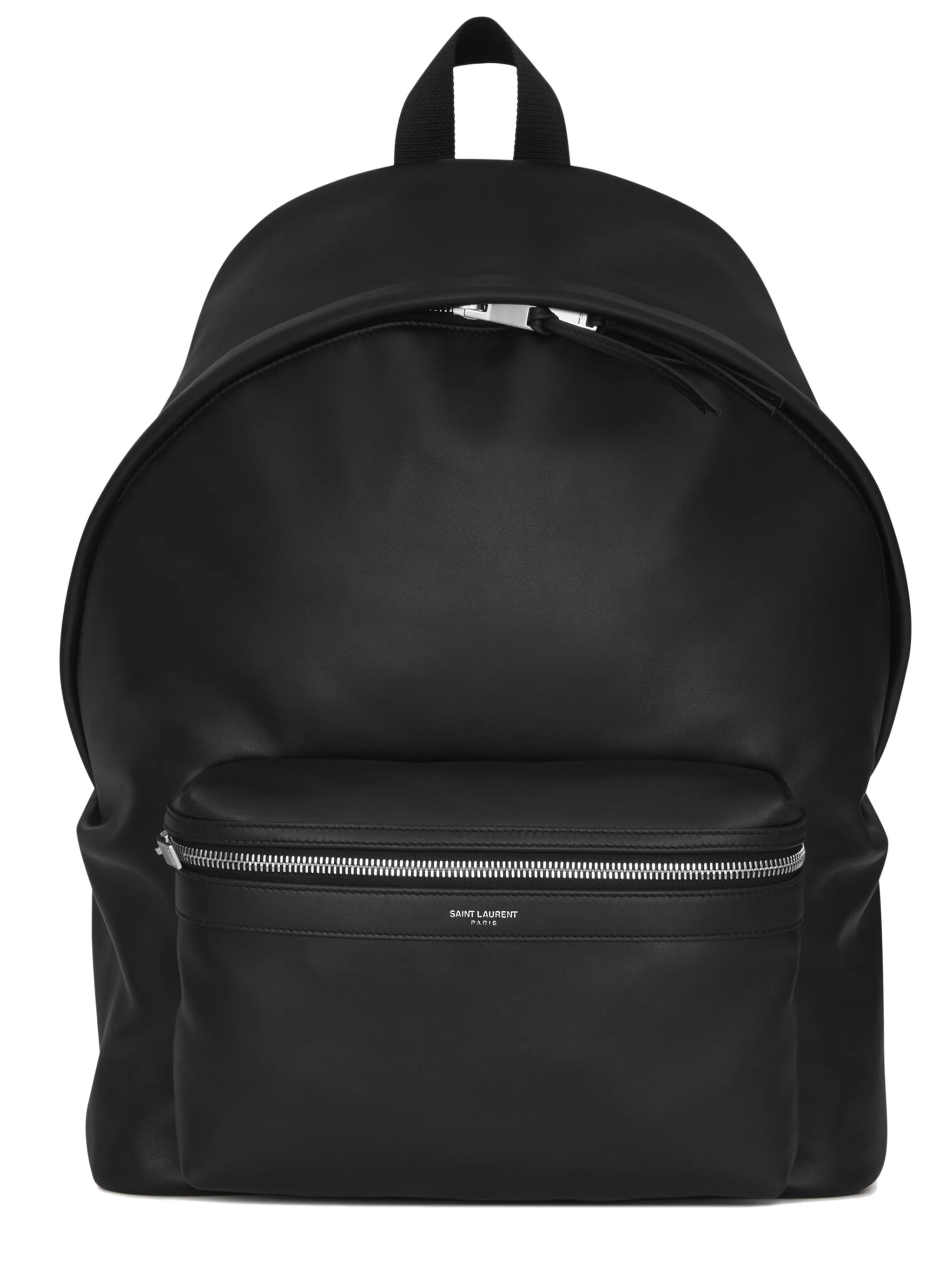 Saint Laurent Signature Embossed Zip Pocket Bag - 31 x 41 x 22 cm