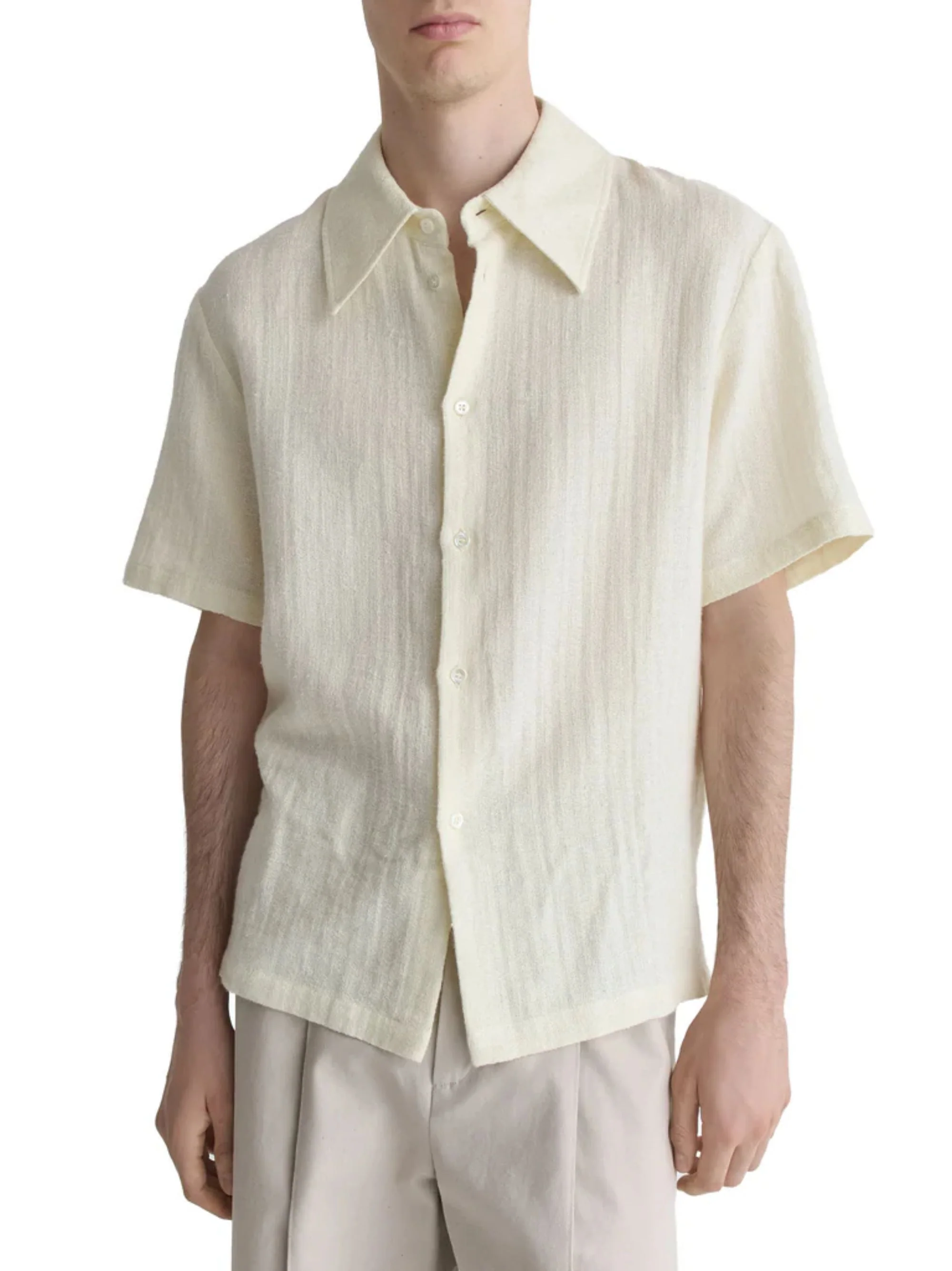 Sefr Men's Casual Mini Button-Up Shirt - Image 4