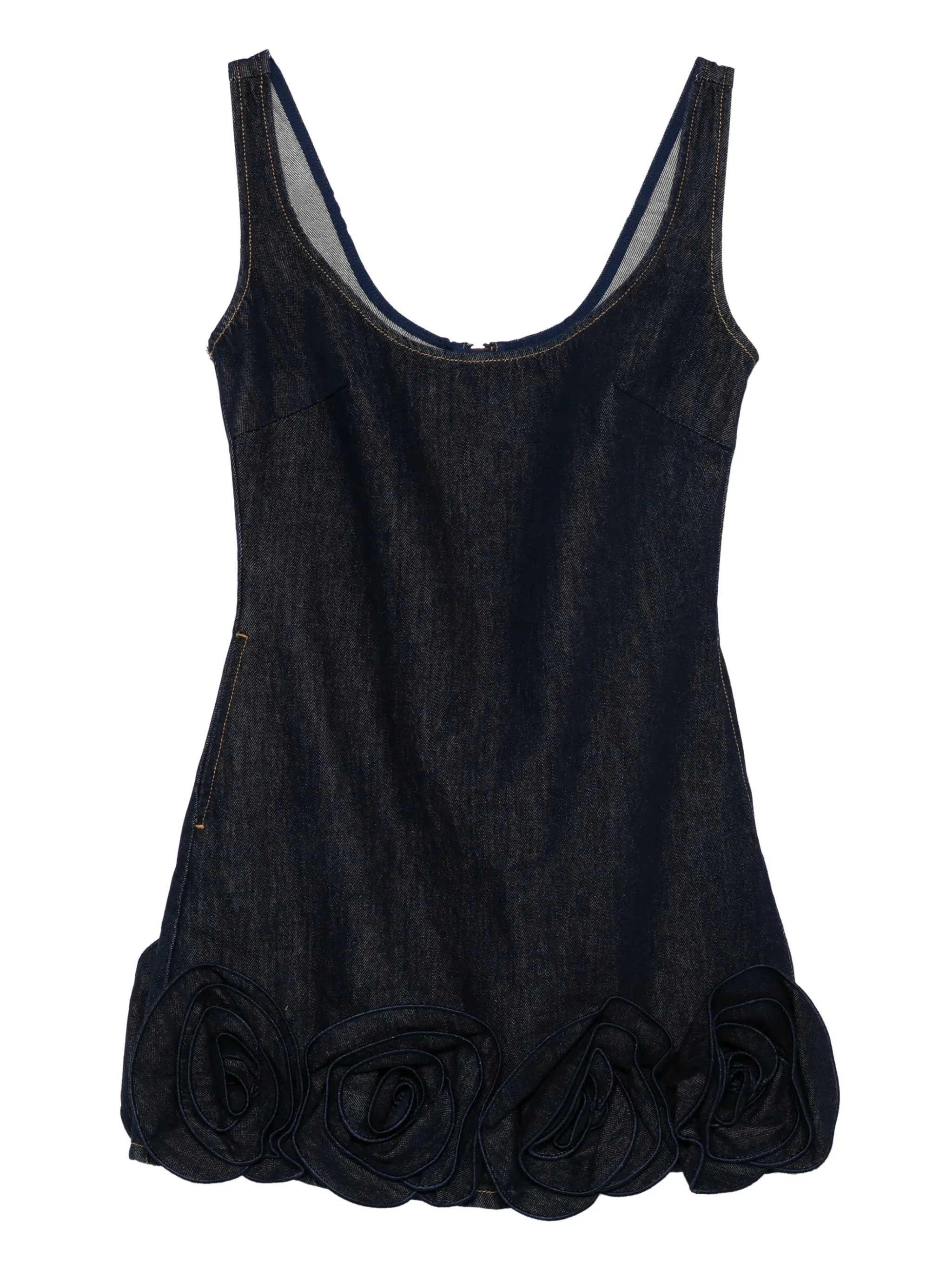 Self-portrait Women’s Mini Dress with 3D Floral Hem - Size 6