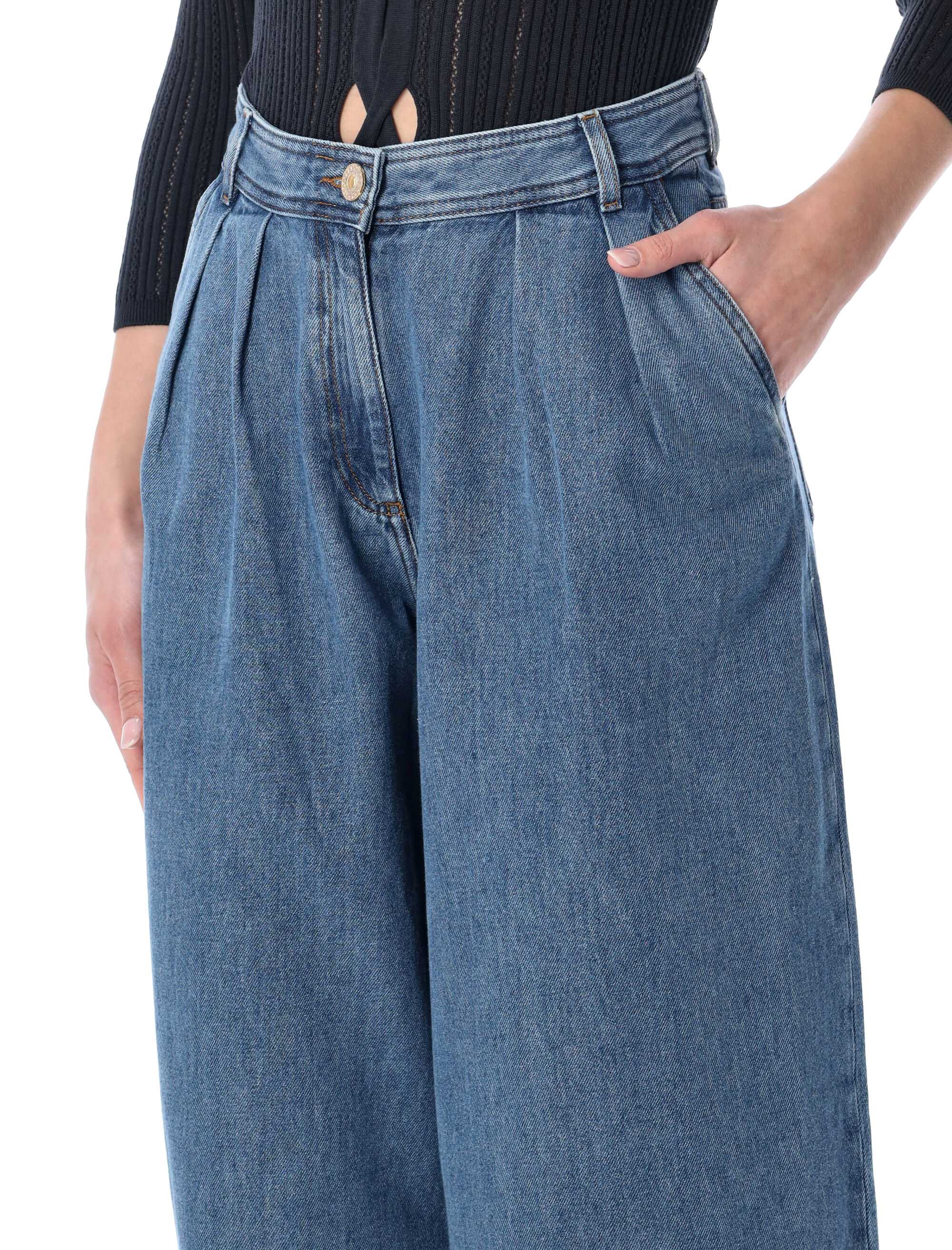 Sessun High-Waisted Wide-Leg Jeans - Image 3