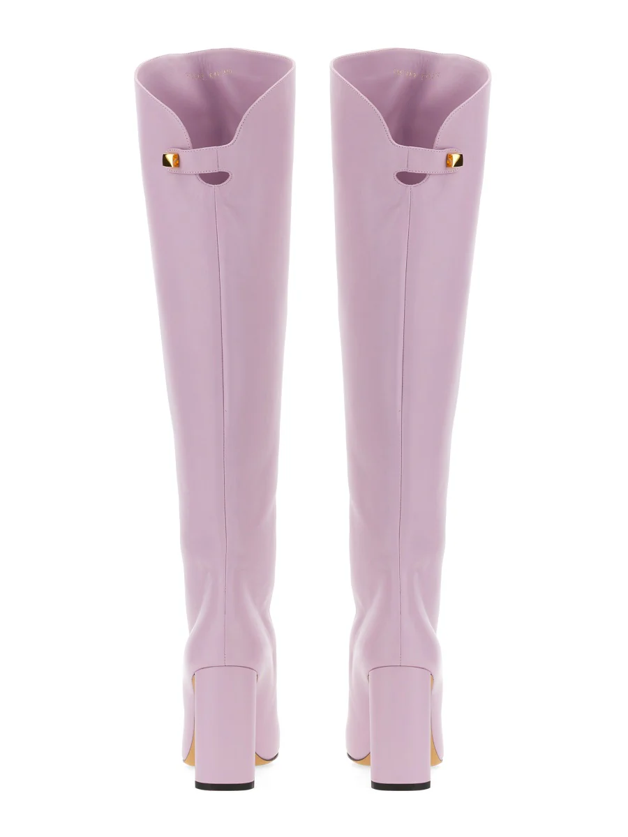 SKORPIOS 90mm Adriana Leather Boots - Image 3
