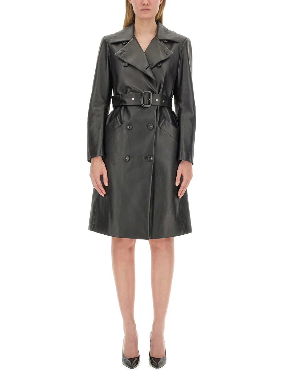 SPORTMAX Leather Carousel Jacket