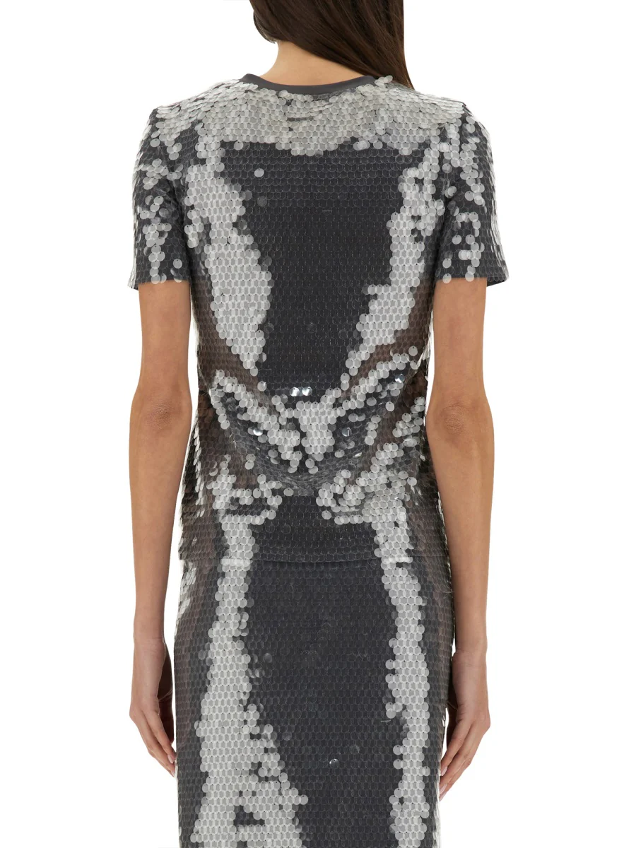 SPORTMAX Sequin-embellished T-shirt - Image 3