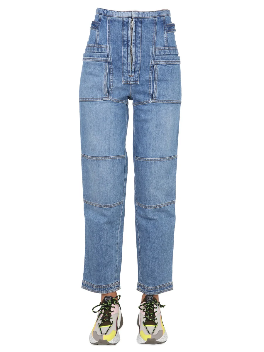 STELLA MCCARTNEY Biker Denim Pants