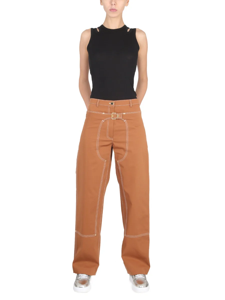STELLA MCCARTNEY Buckle-detail Trousers - Image 6