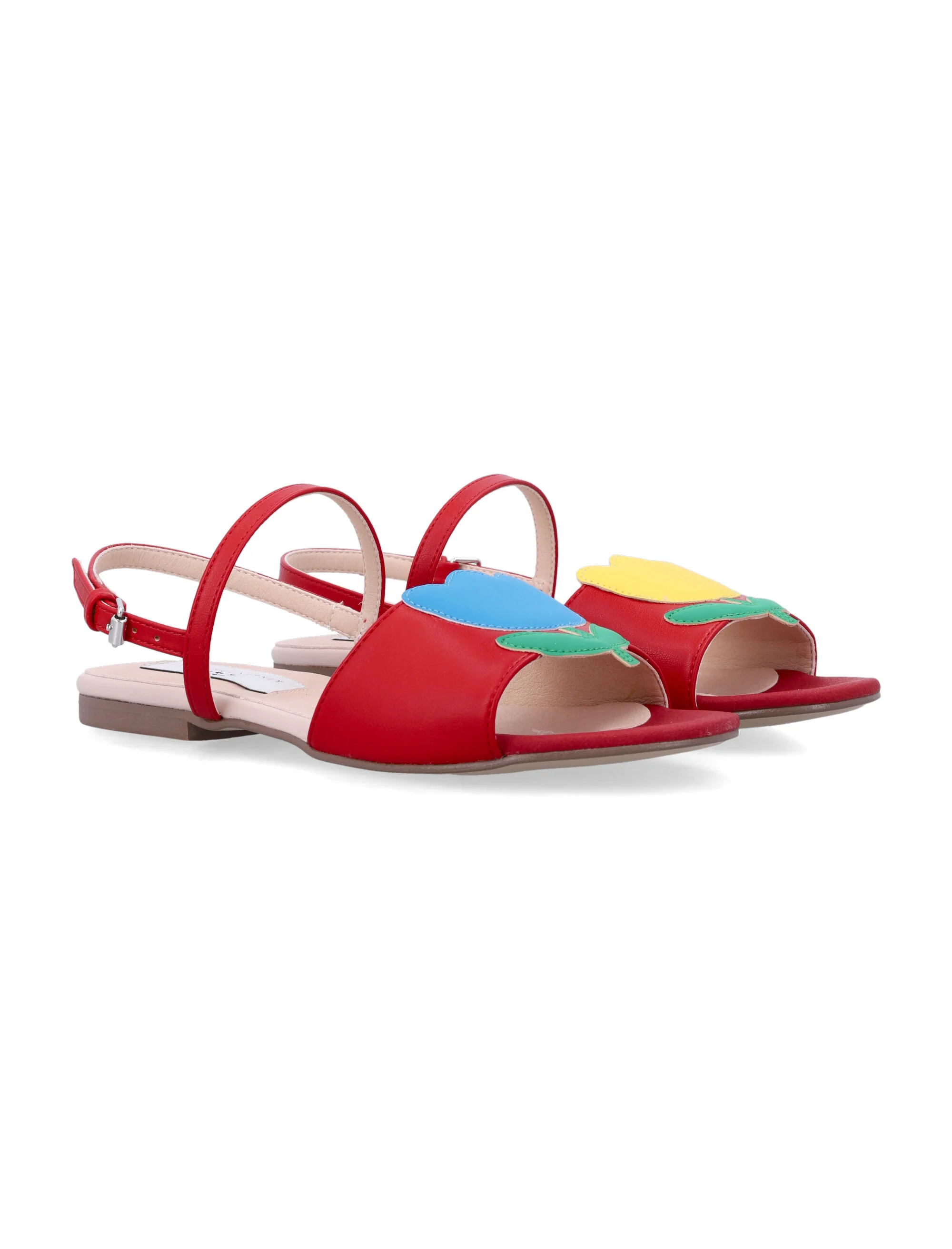Stella Mccartney Kids Mini Playful Fruit Appliqué Sandals - Image 3