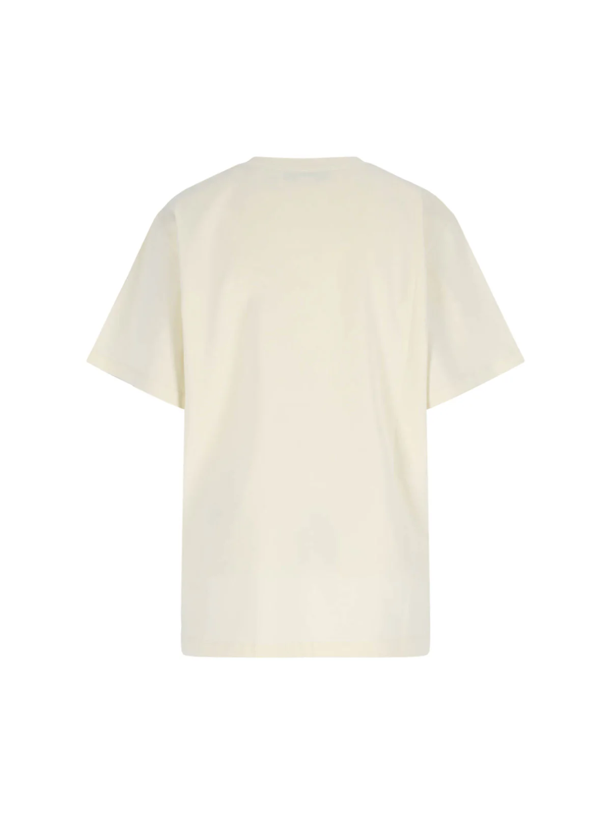Stella Mccartney Lightweight 100% Cotton Crewneck T-Shirt - Image 2