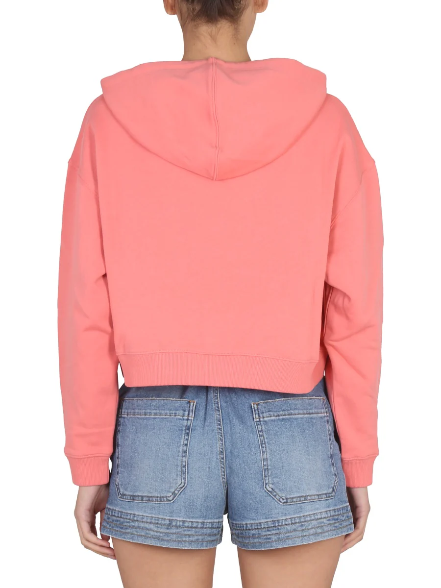 STELLA McCARTNEY Logo-print Drawstring Hoodie - Image 3