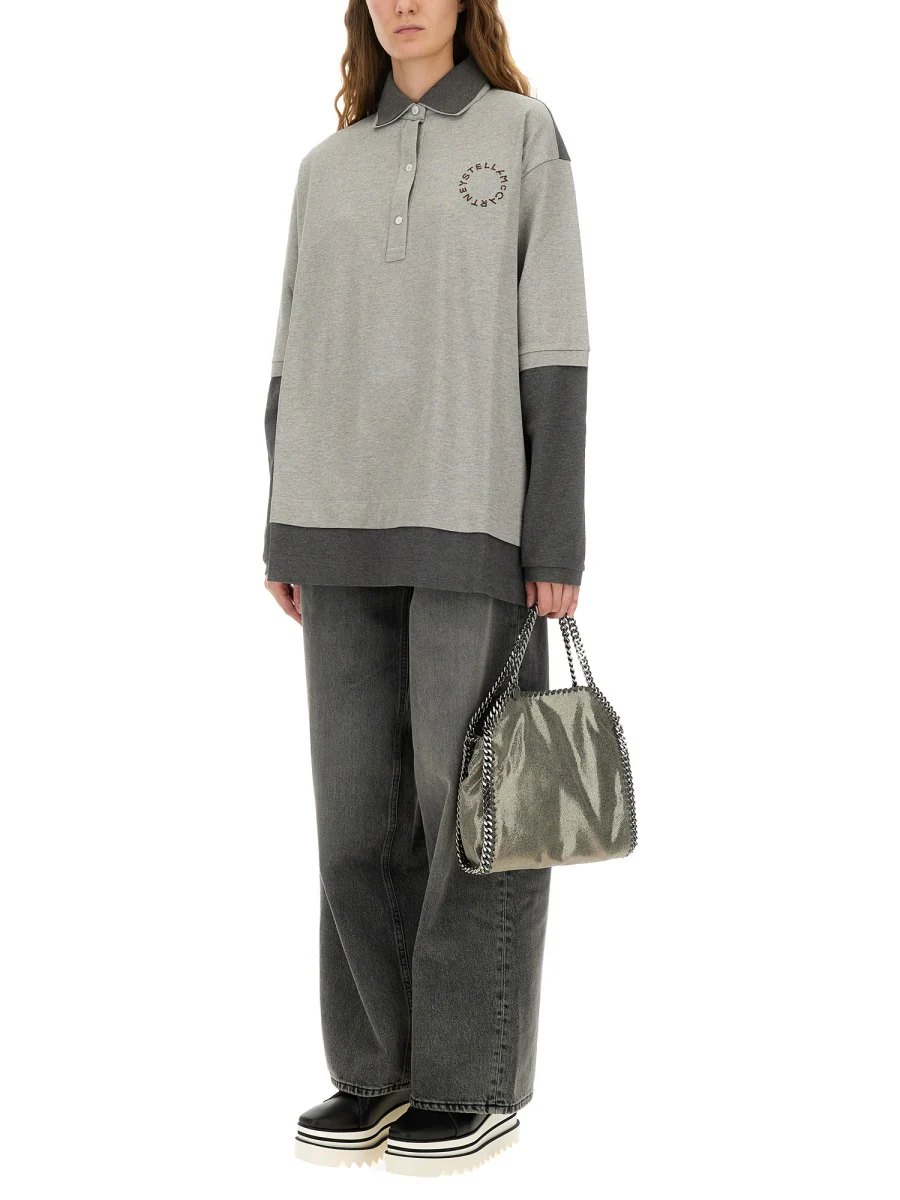 STELLA McCARTNEY Long-sleeve Polo Top - Image 6
