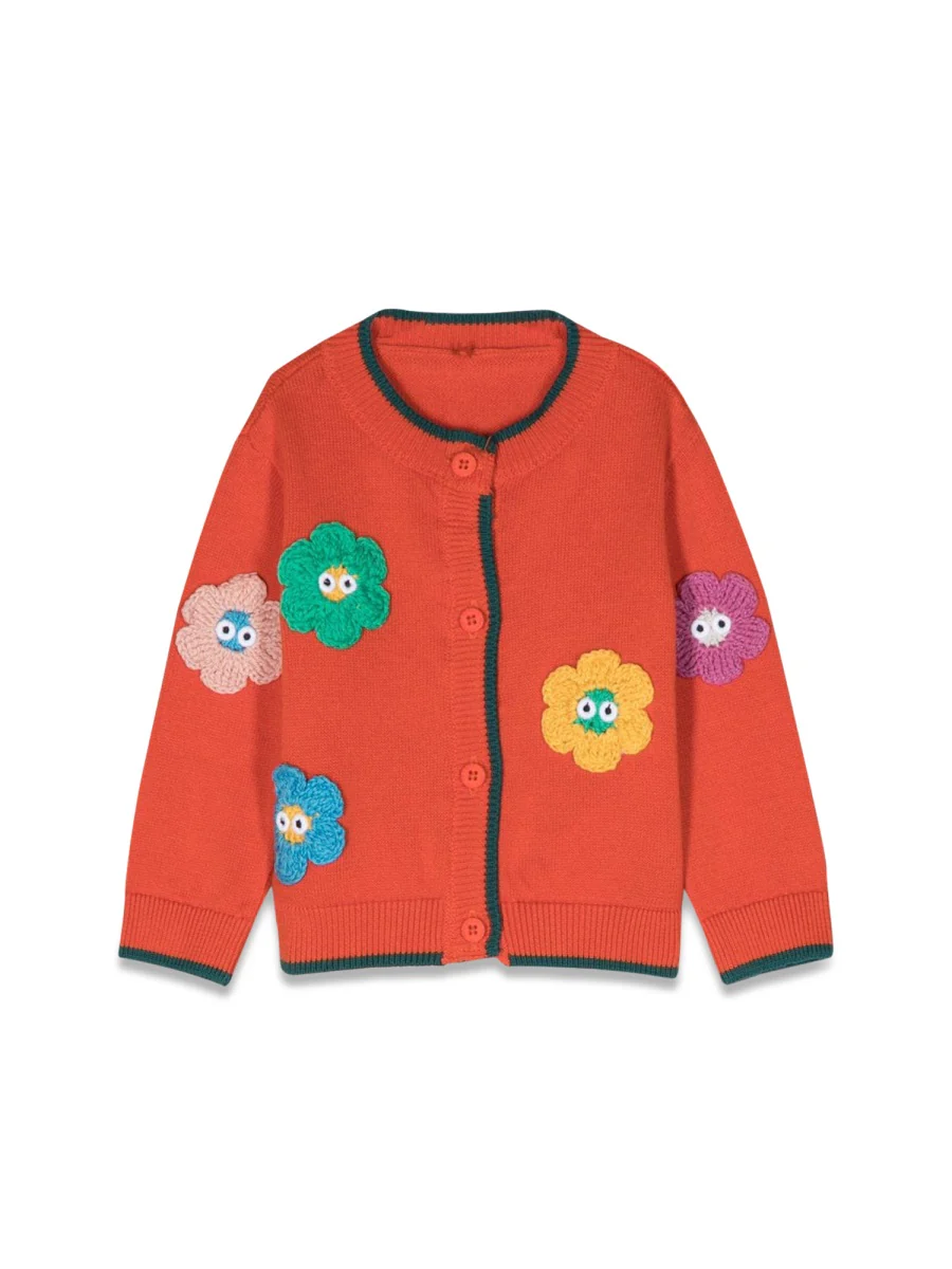 Stella Mccartney Mini Floral Cardigan for Girls
