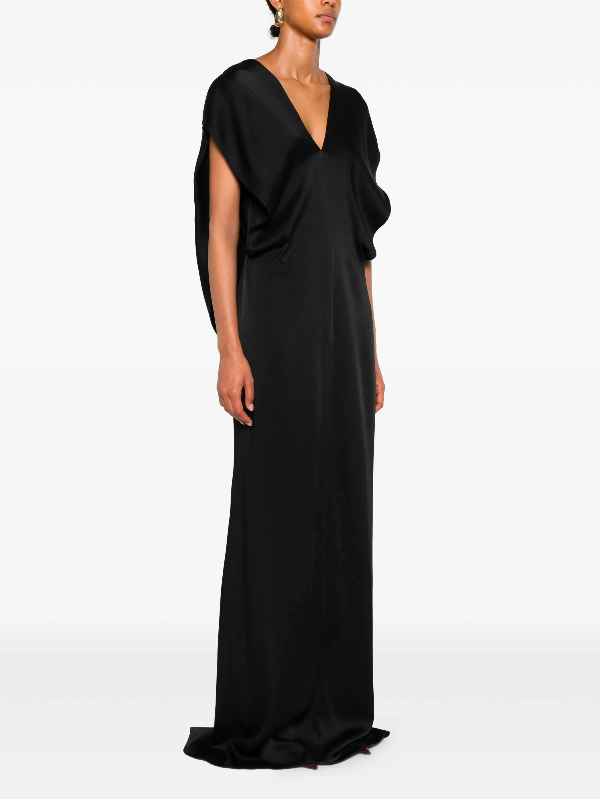 Stella Mccartney Plunge Neckline V-Neck Dress - Size 40 - Image 3