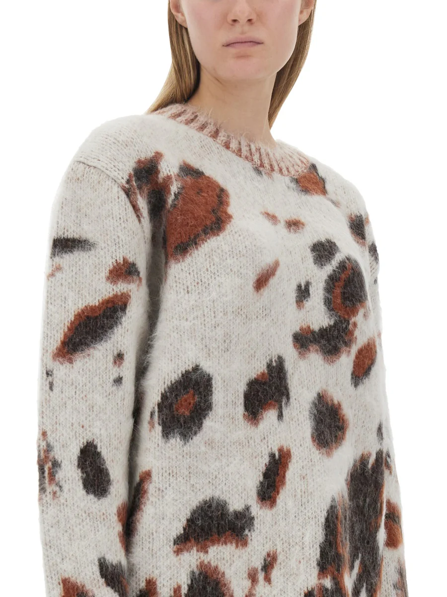 STELLA McCARTNEY Polka-dot Silk-blend Crepon Shirt - Image 4