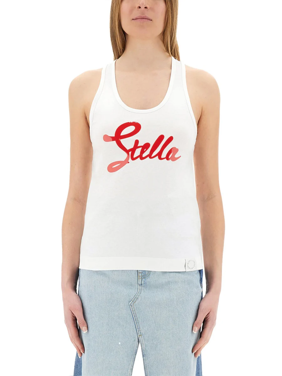 Stella Mccartney Regular Fit Logo Tee
