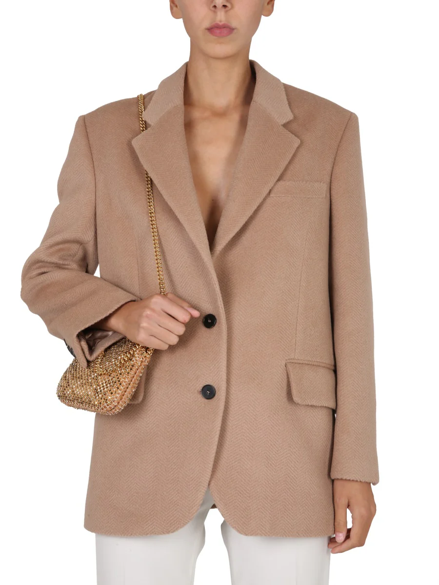 STELLA MCCARTNEY Single-breasted Wool Blazer - Image 4