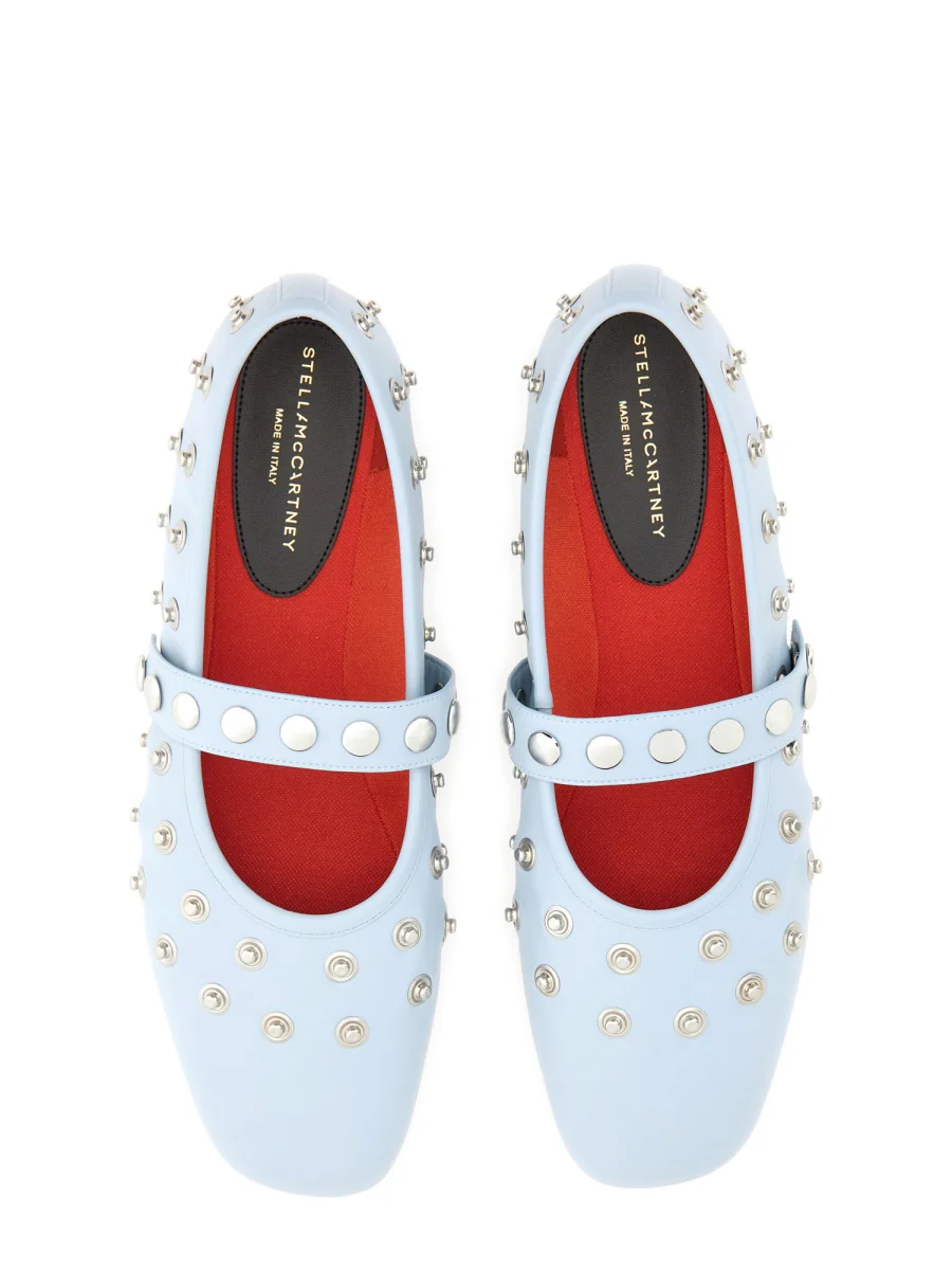 Stella Mccartney Studded Ballerina Flats - Mini Style - Image 6
