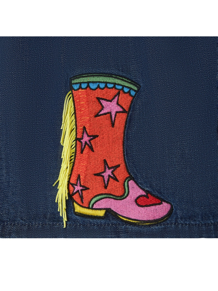 Stella Mccartney Stylish Mini Boot Skirt for Kids - Image 2