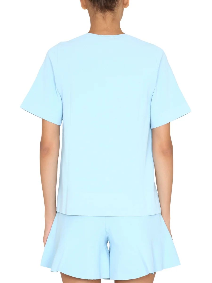 STELLA MCCARTNEY T-shirt with Asymmetrical Hemline - Image 3