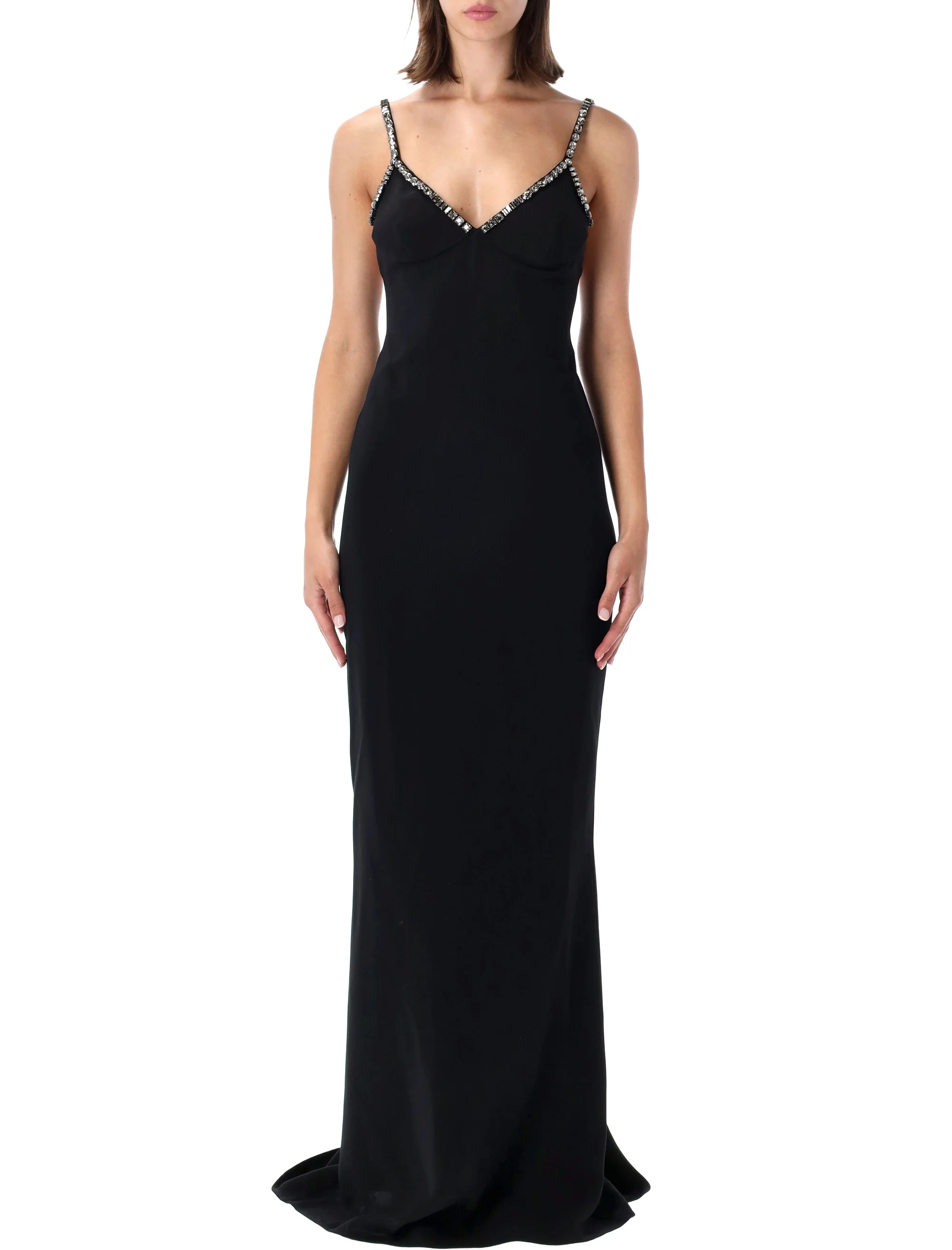 Stella Mccartney Women’s Viscose Blend Bodycon Dress with Stretch