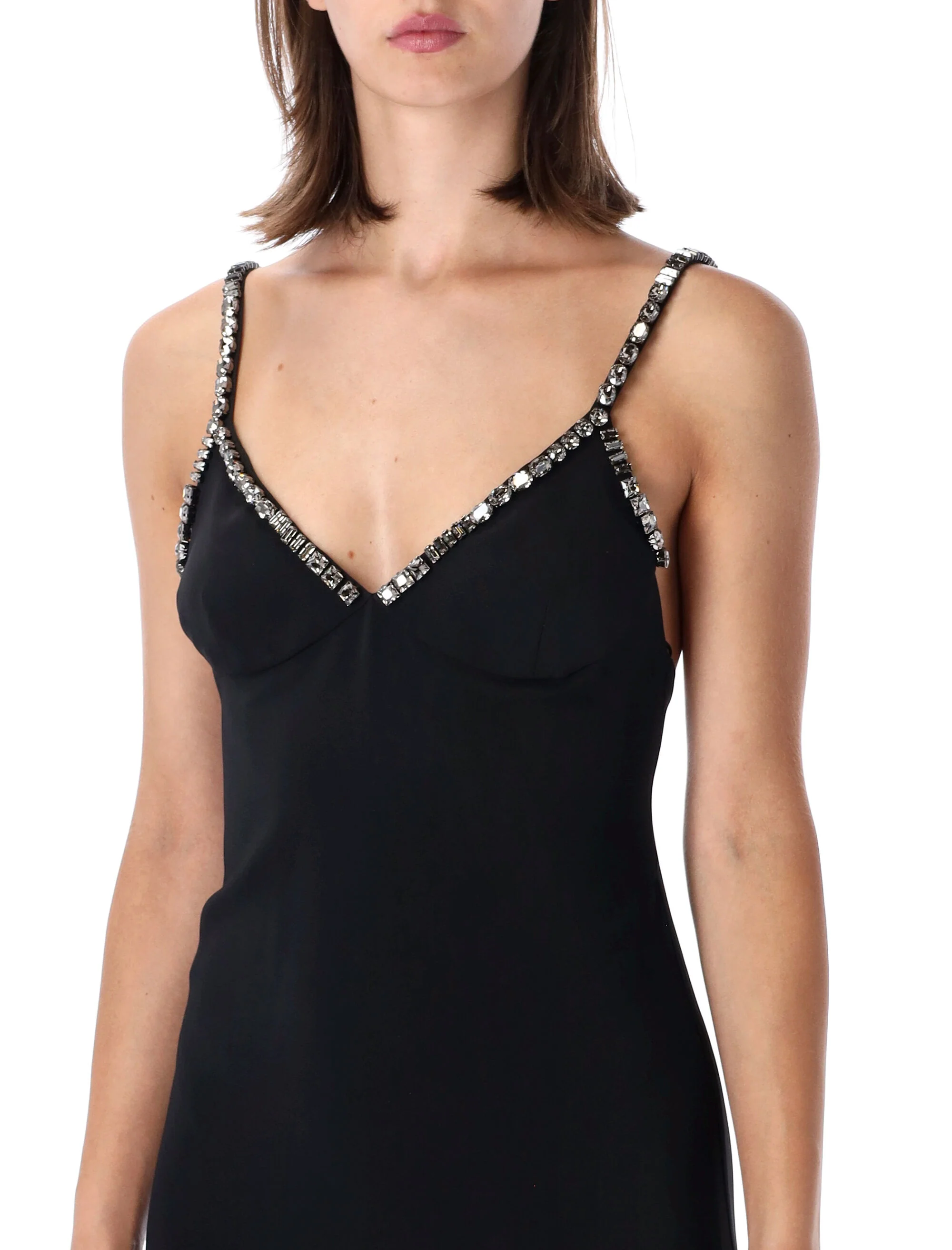 Stella Mccartney Women’s Viscose Blend Bodycon Dress with Stretch - Image 3