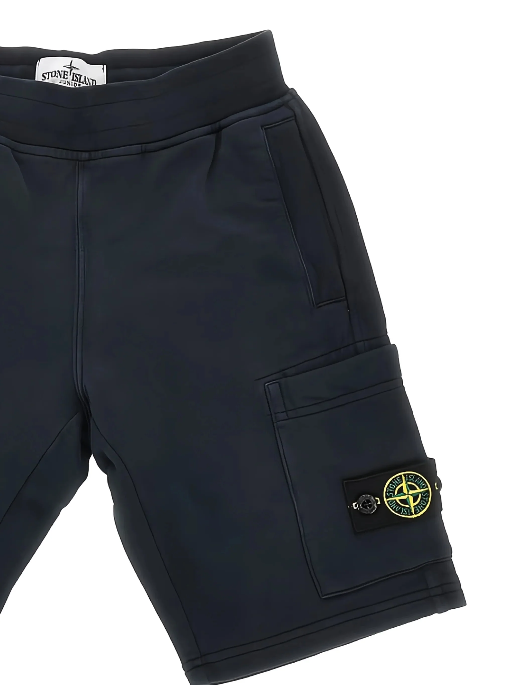 Stone Island Kids Kids' Vertical Pocket Shorts with Drawstring Waist - Image 2