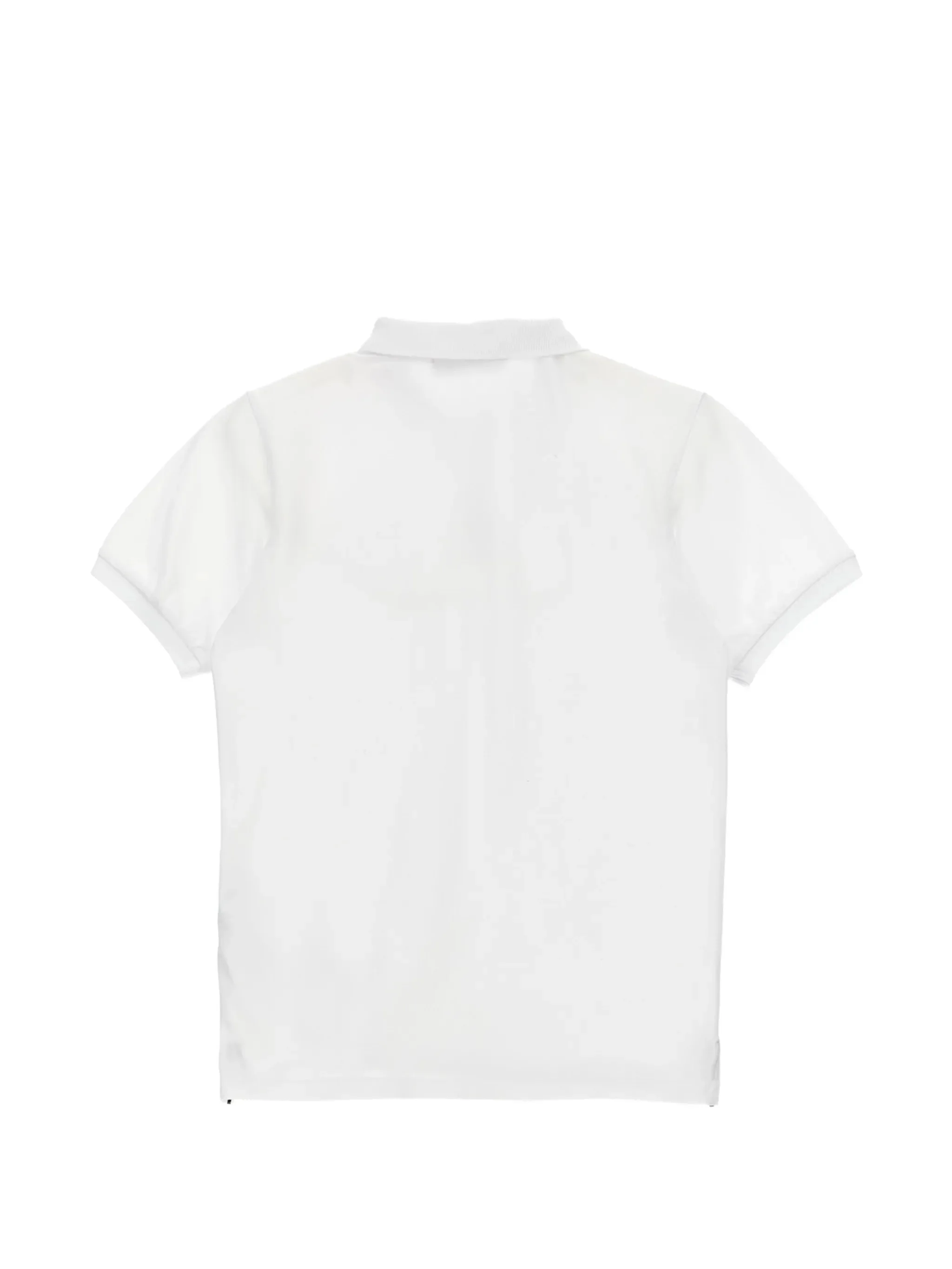 Stone Island Kids Mini Ribbed Collar Polo with Two-Button Fastening - Image 2