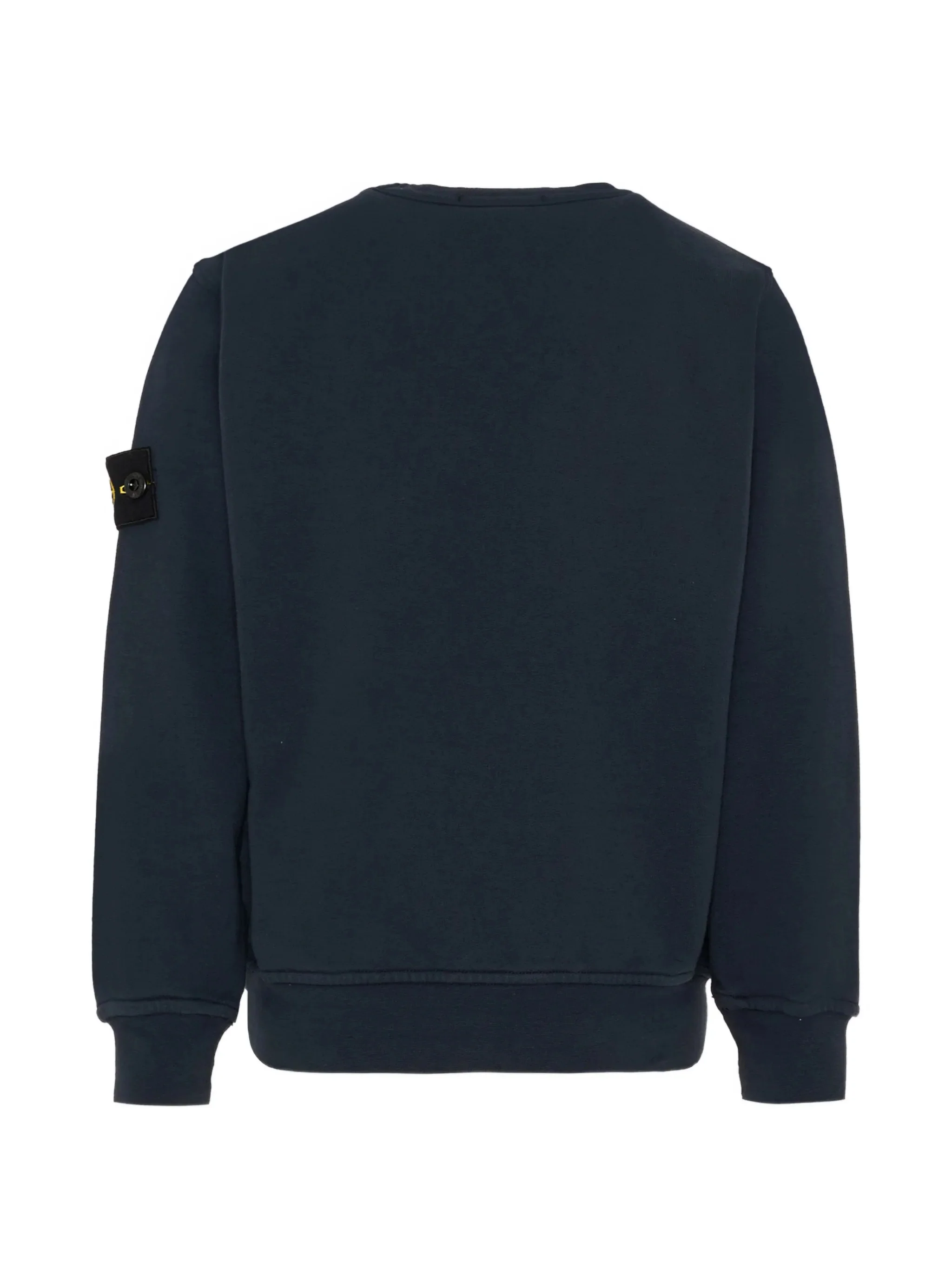 Stone Island Kids Mini Ribbed Neckline Sweater with Badge for Boys - Image 2