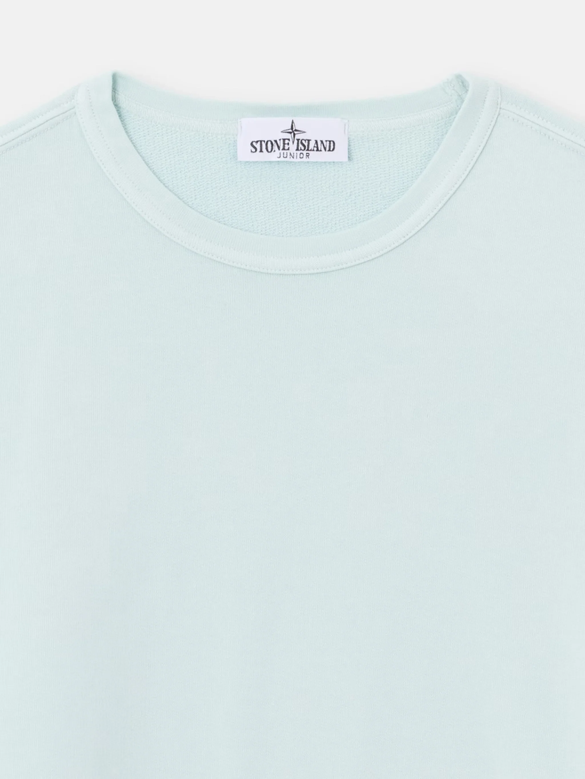 Stone Island Kids Mini Ribbed Neckline Sweatshirt for Boys - Image 4