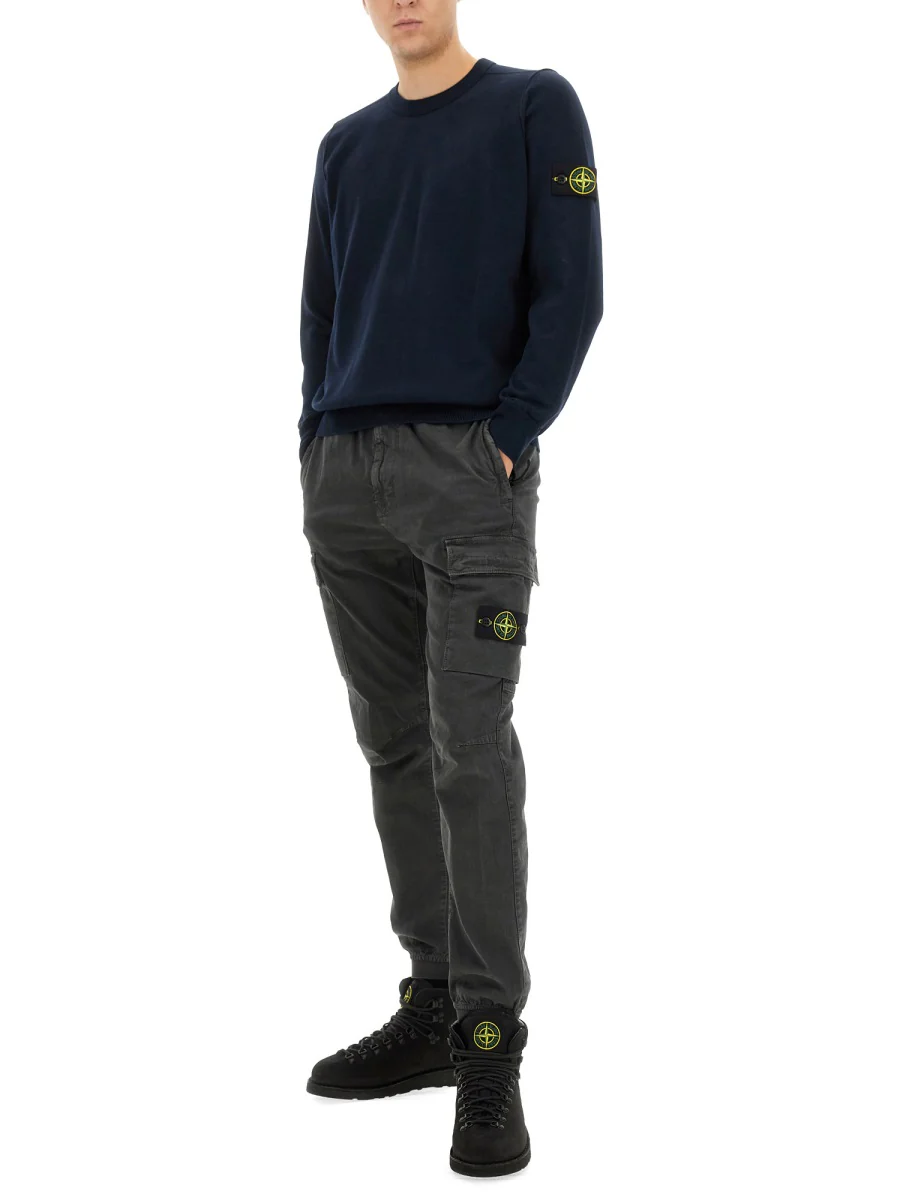 Stone Island Logo T-Shirt for Men - Image 2