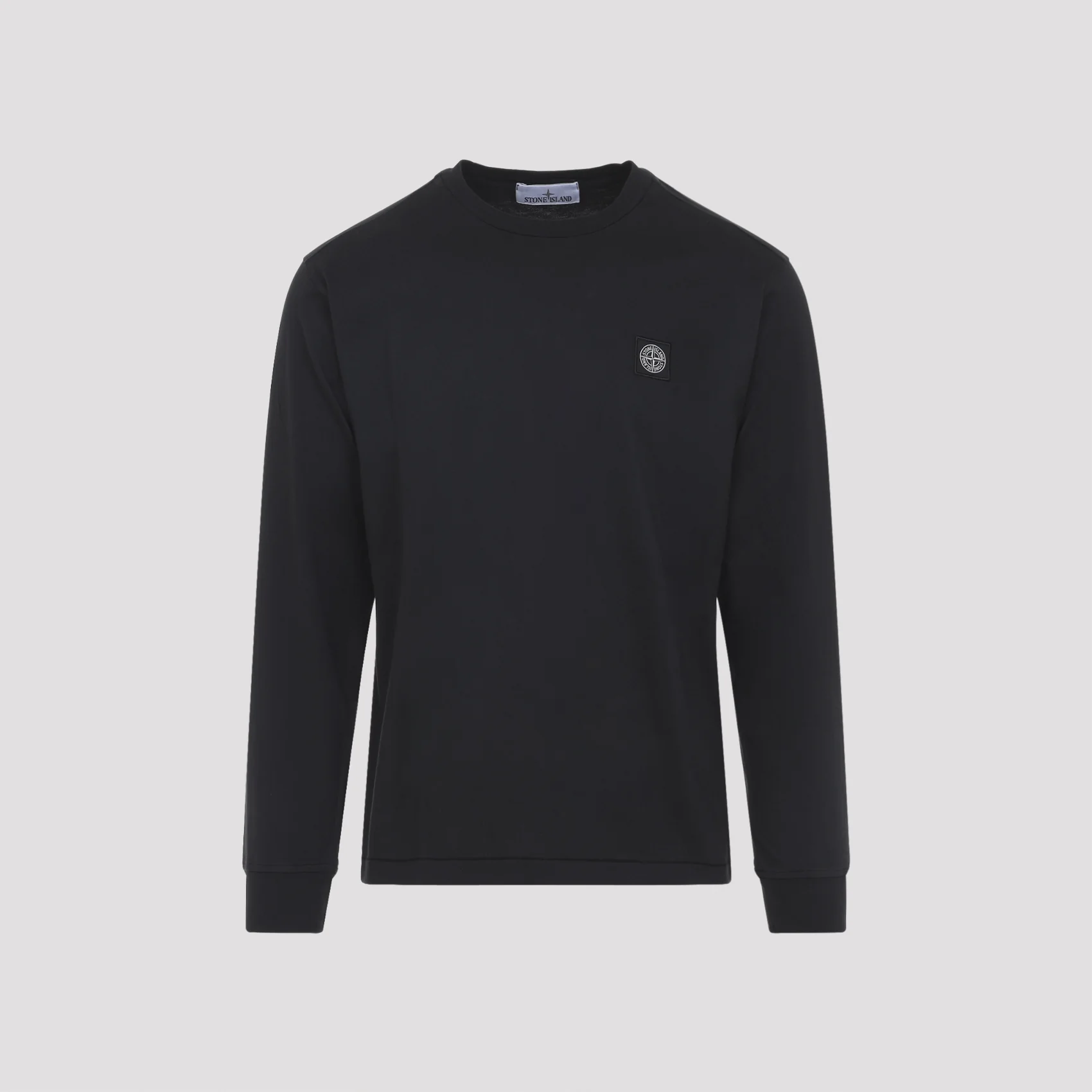 Stone Island Long Sleeve Cotton T-Shirt - Image 3