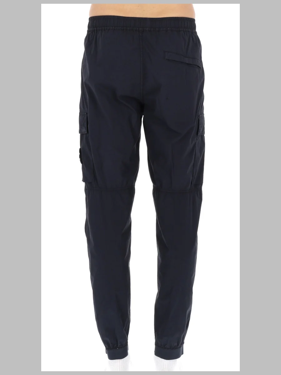 Stone Island Men’s Cotton-Elastic Trousers (97% Cotton, 3% Elastane) - Image 2